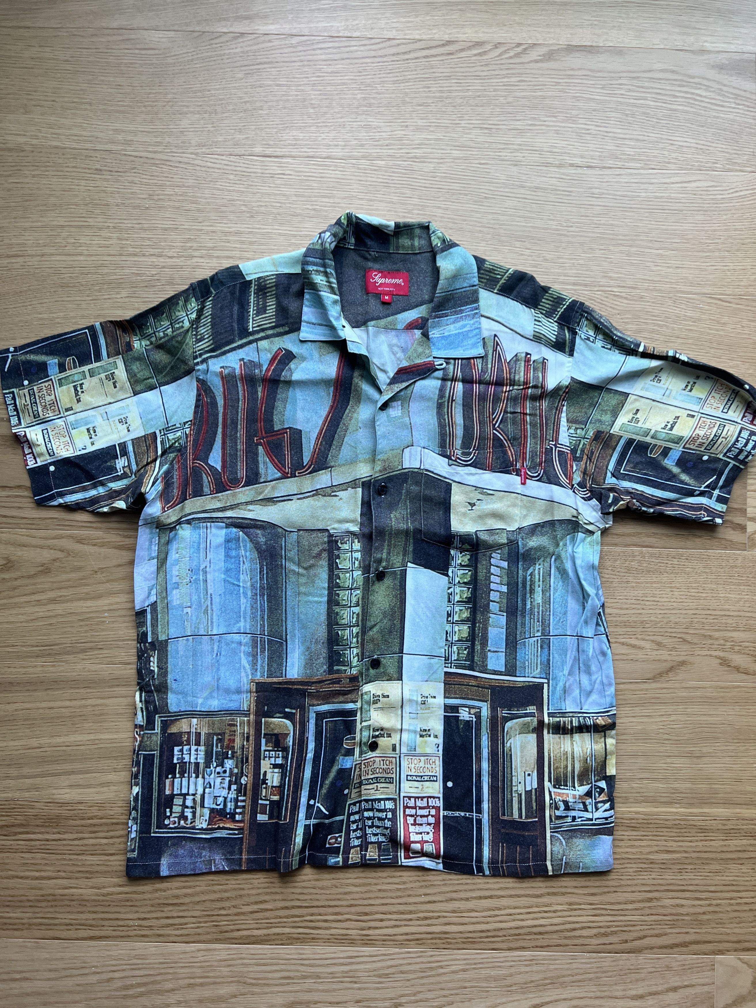 Supreme S/S 18 Drugs Store Rayon | Grailed
