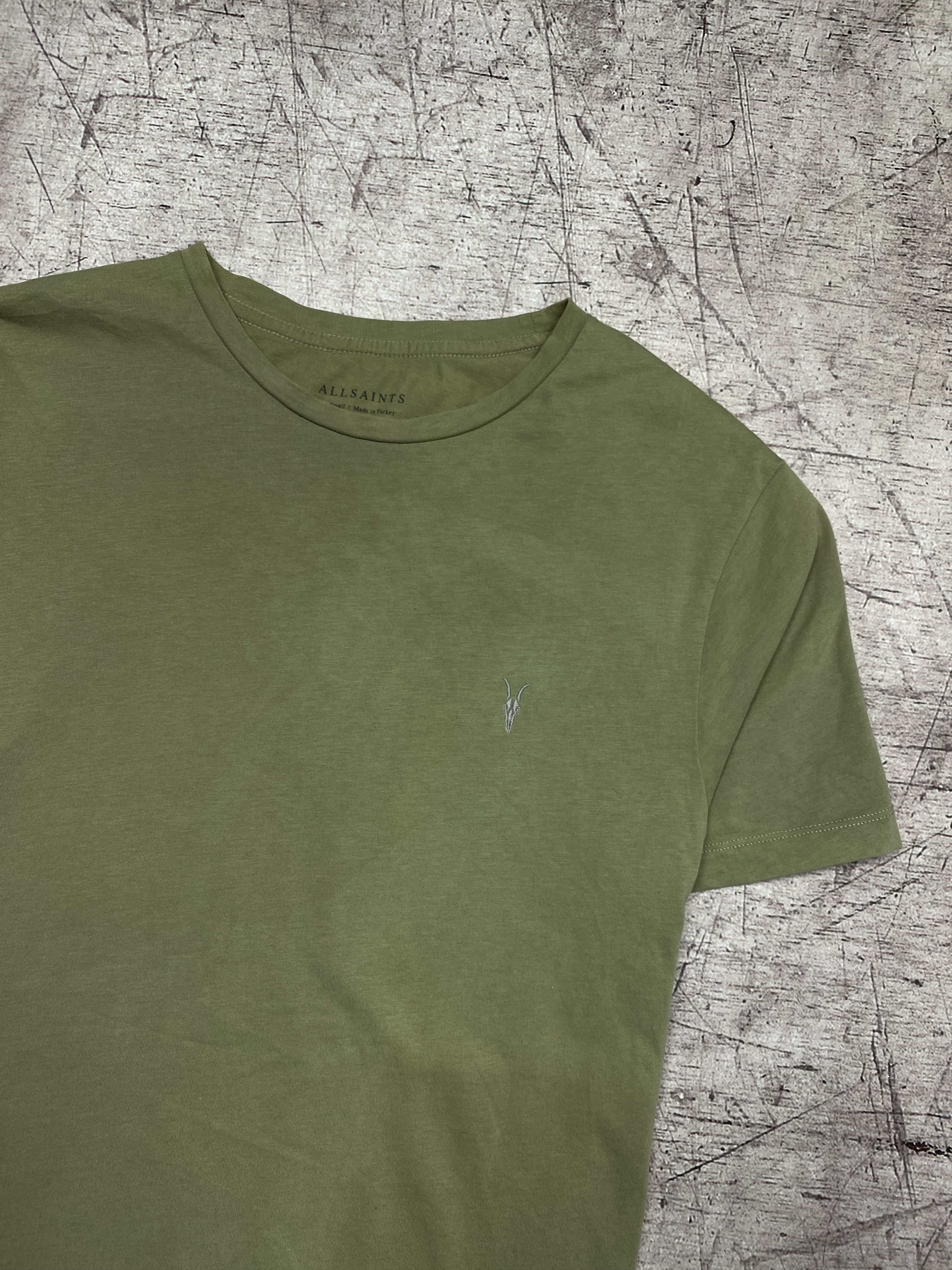 Allsaints × Vintage Allsaint Vintage Mens Brace Tonic Crew Neck T-Shirt Size US S / EU 44-46 / 1 - 2 Thumbnail