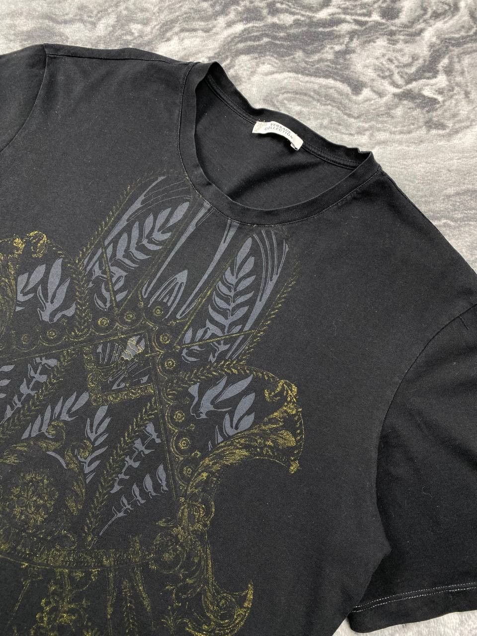 Versace Versace Collection T-Shirt Big Logo Men Size L Black Size US L / EU 52-54 / 3 - 8 Thumbnail