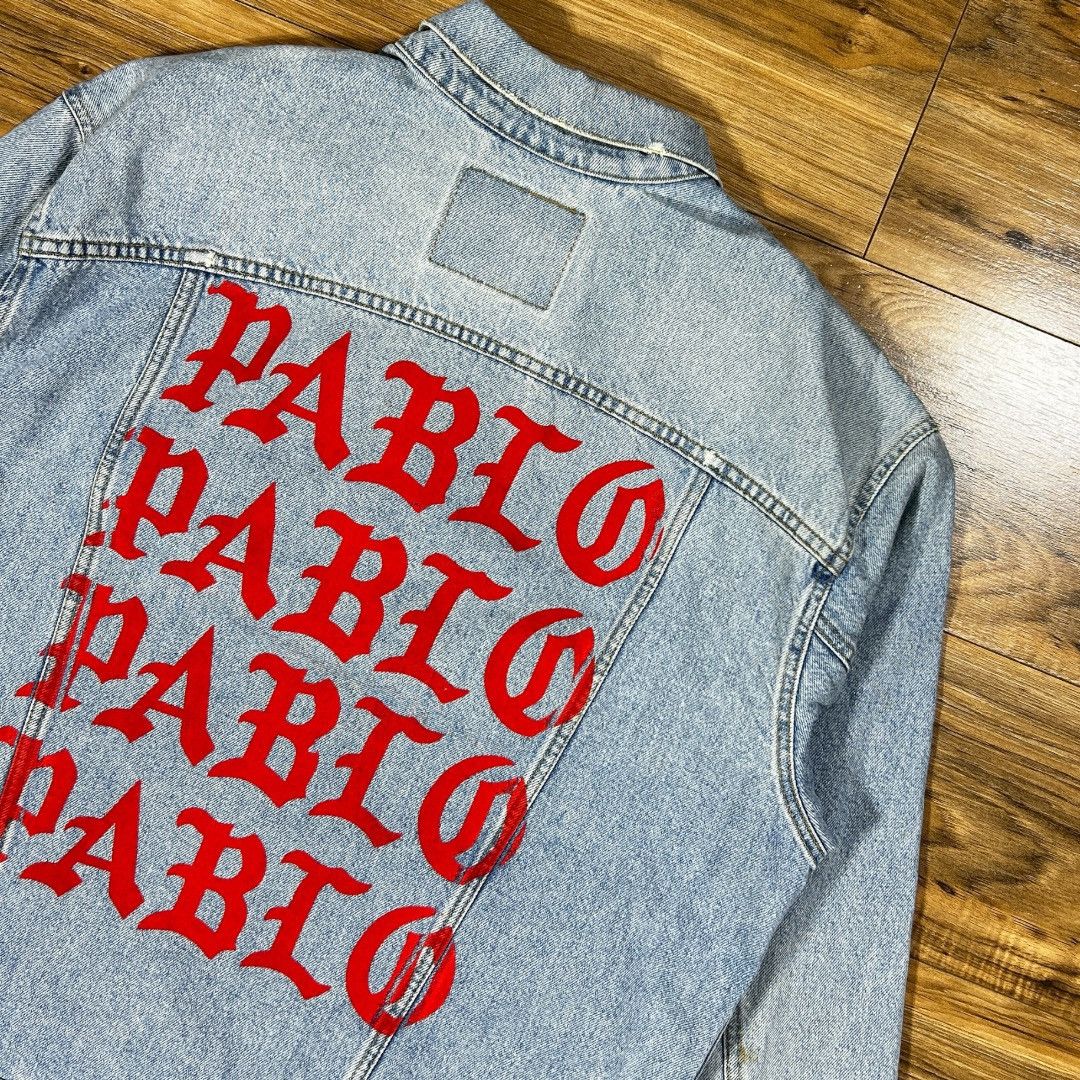 Kanye West THE LIFE PABLO DENIM JACKE I FEEL LIKE PABLO POP UP Size US XL / EU 56 / 4 - 3 Thumbnail