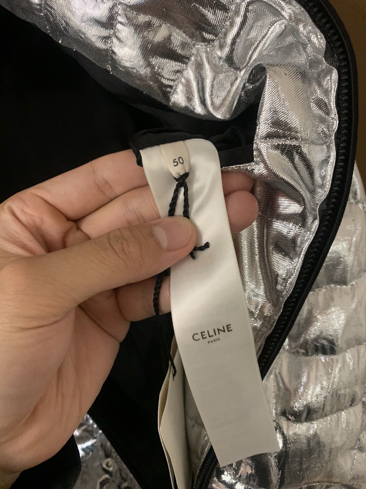 Celine Celine 2019SS Crocodile patten silk teddy jacket Size US M / EU 48-50 / 2 - 4 Thumbnail