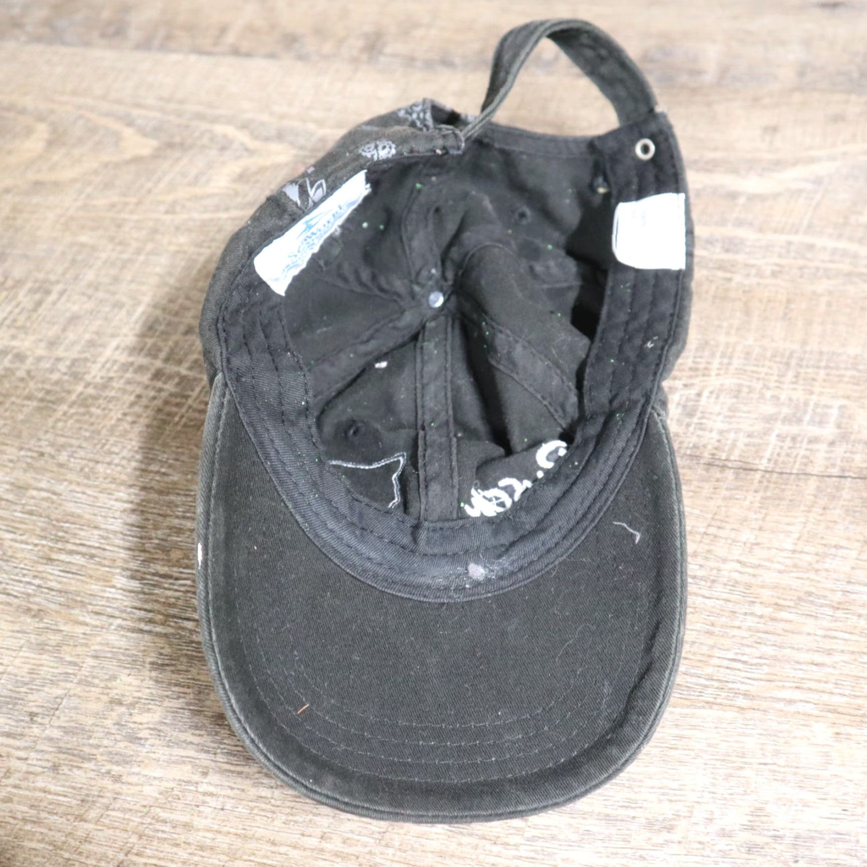 Vintage Bush Gardens Hat Baseball Cap Adult Adjustable Black Men's Adjustable Hat Cap 3D Logo Outdoor Casual Street Style Size ONE SIZE - 6 Thumbnail