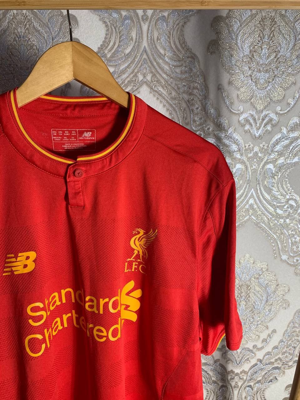 New Balance VINTAGE NEW BALANCE FC LIVERPOOL ENGLAND SOCCER JERSEY RETRO Size US XXL / EU 58 / 5 - 3 Thumbnail