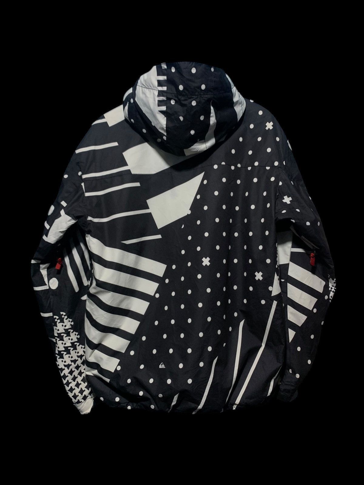 Quicksilver × Quiksilver Quicksilver black white snow jacket Size US M / EU 48-50 / 2 - 14 Thumbnail
