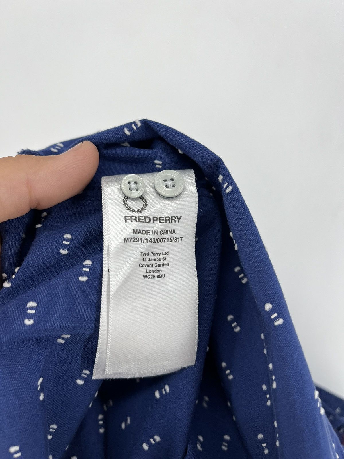 Fred Perry × Vintage Vintage FRED PERRY Long Sleeve Button Down Shirt Size US M / EU 48-50 / 2 - 11 Thumbnail
