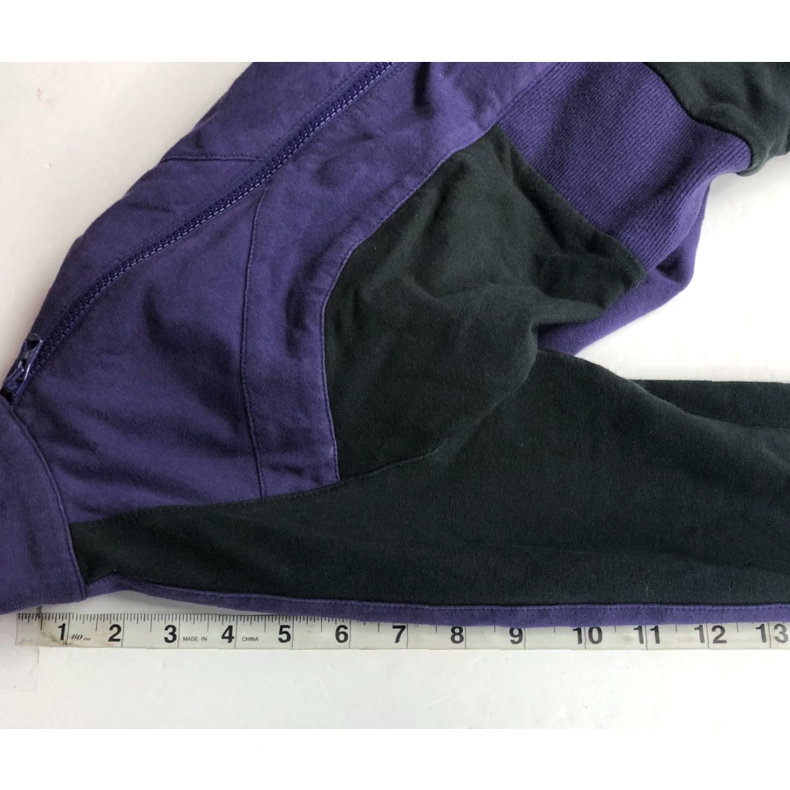 Armani Exchange Armani Exchange Jacket Women Athletic Purple Black Size Small Made In Vietnam Size S / US 4 / IT 40 - 5 Thumbnail