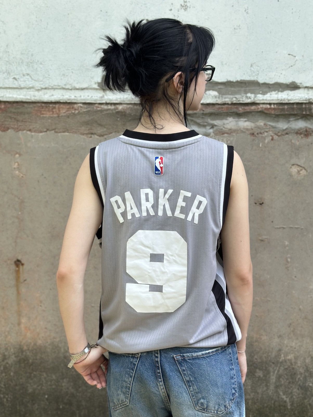 NBA VTG Mans Tank Top NBA Sleeves San Antonio Spurs Parker Size US S / EU 44-46 / 1 - 2 Thumbnail