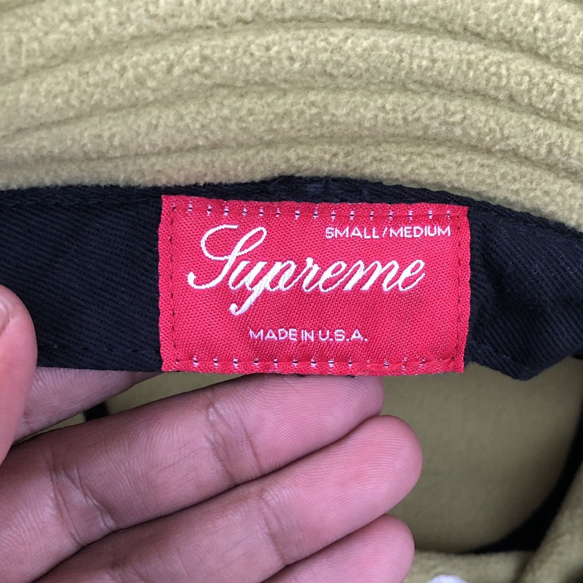 Supreme Supreme Polartec Crusher Sulphur bucket Hat Size ONE SIZE - 10 Thumbnail