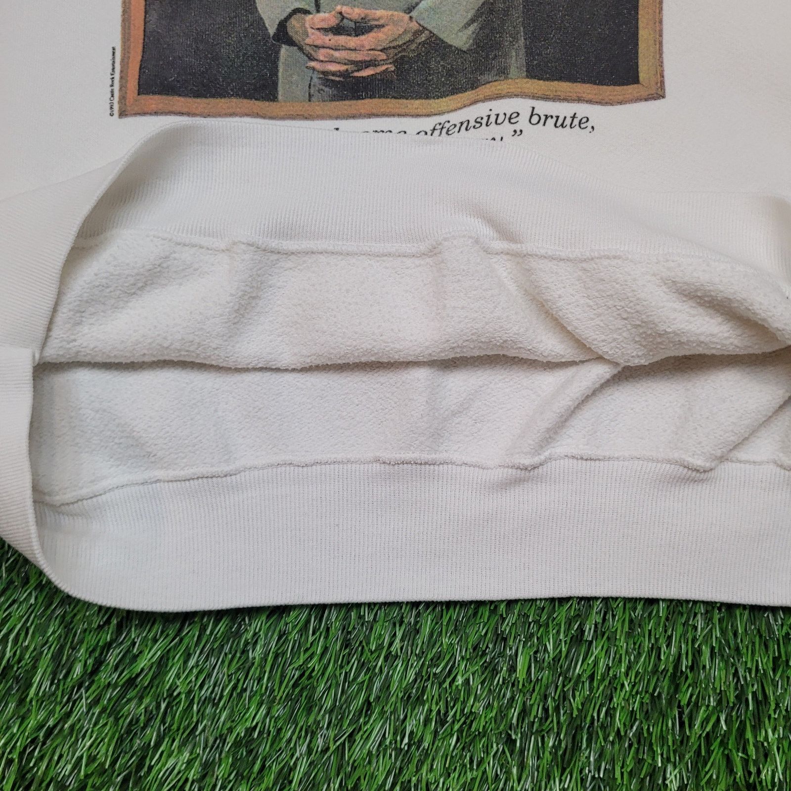 Tultex VTG 1993 Seinfeld "The Kramer" Sweatshirt L/XL Cropped USA Size US L / EU 52-54 / 3 - 4 Thumbnail