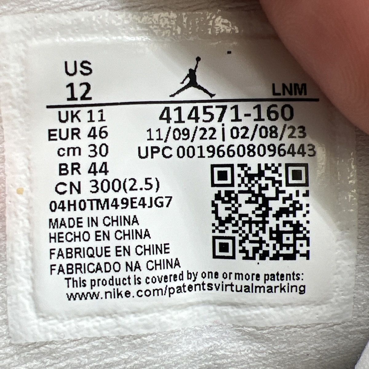 Jordan Brand Air Jordan 13 white wolf grey Size US 12 / EU 45 - 9 Thumbnail