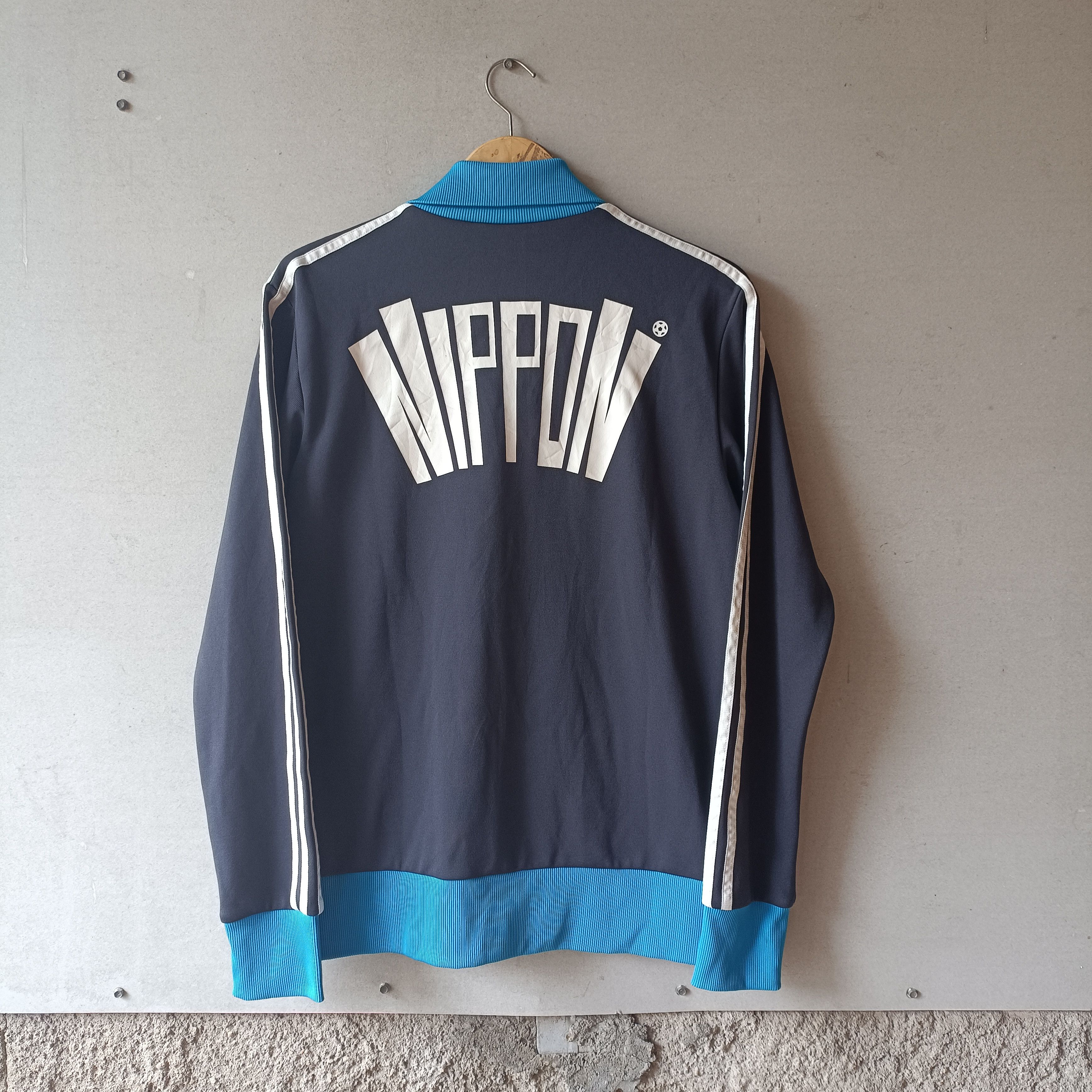 Adidas Rare Adidas Nippon Yatagarasu Skull Japan National Tracktop Size US L / EU 52-54 / 3 - 2 Thumbnail