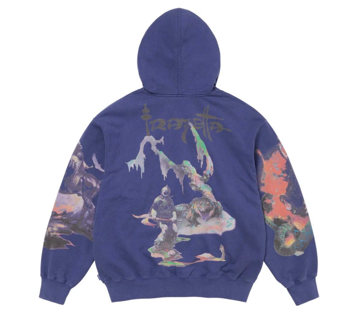 Supreme Frank Frazetta Zip Up Hoodie