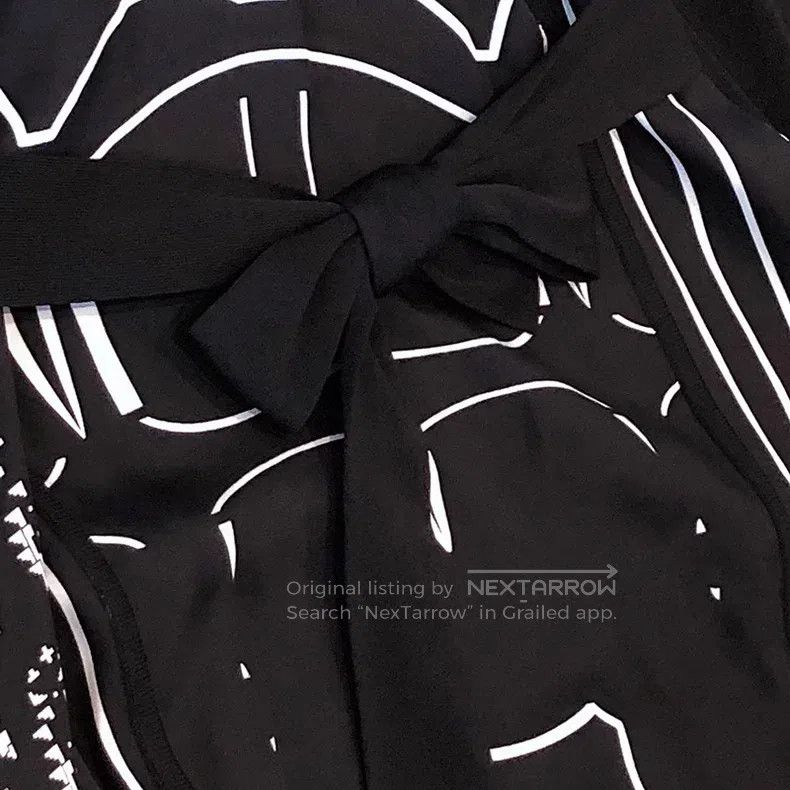 Hermes Hermes Spring/Autumn Twillaine series, black and white sil Size XXS / US 00 / IT 34 - 5 Thumbnail