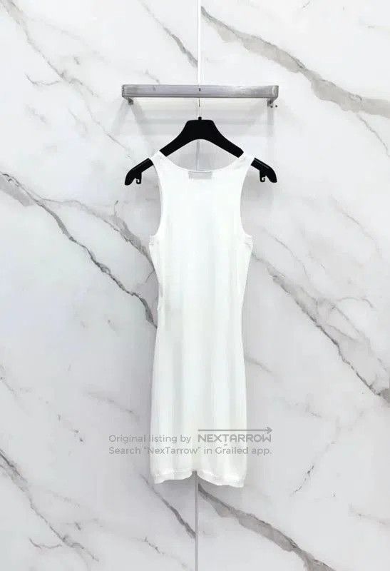 Fendi Fendi Sleeveless White Dress Size S . Size S / US 4 / IT 40 - 5 Thumbnail