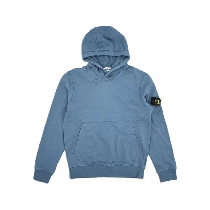 Stone Island Stone Island Blue Logo Hoodie for Men -2506 Size US L / EU 52-54 / 3 - 1 Thumbnail