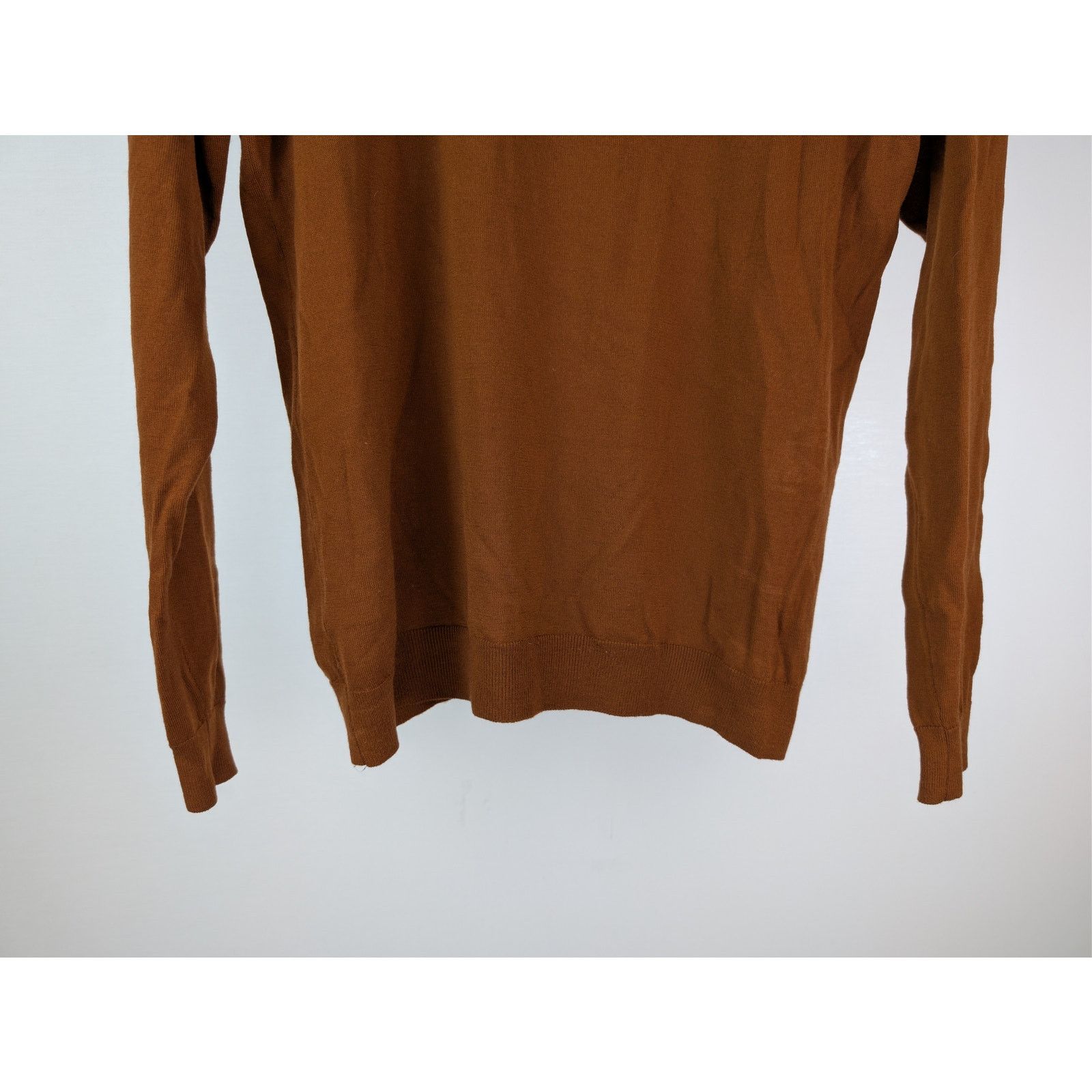 Brunello Cucinelli o1rshd1 CC20 Long-Sleeve Crewneck Sweater in Brown Size US M / EU 48-50 / 2 - 4 Thumbnail