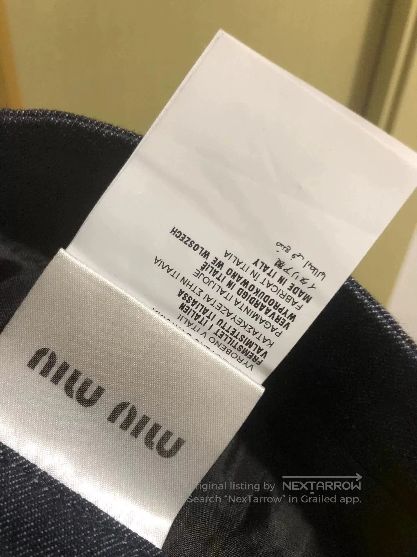 Miu Miu Miu Miu Denim Pants with Embroidery. Size 27" / US 4 / IT 40 - 7 Thumbnail