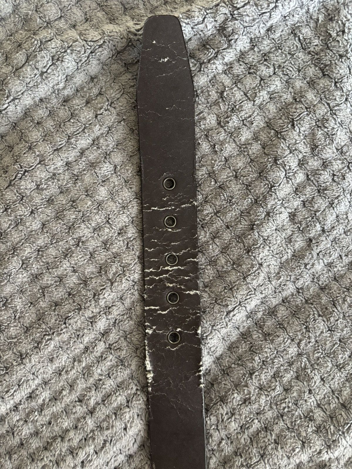 Calvin Klein Vintage CK Jeans Belt Size 44 - 4 Thumbnail