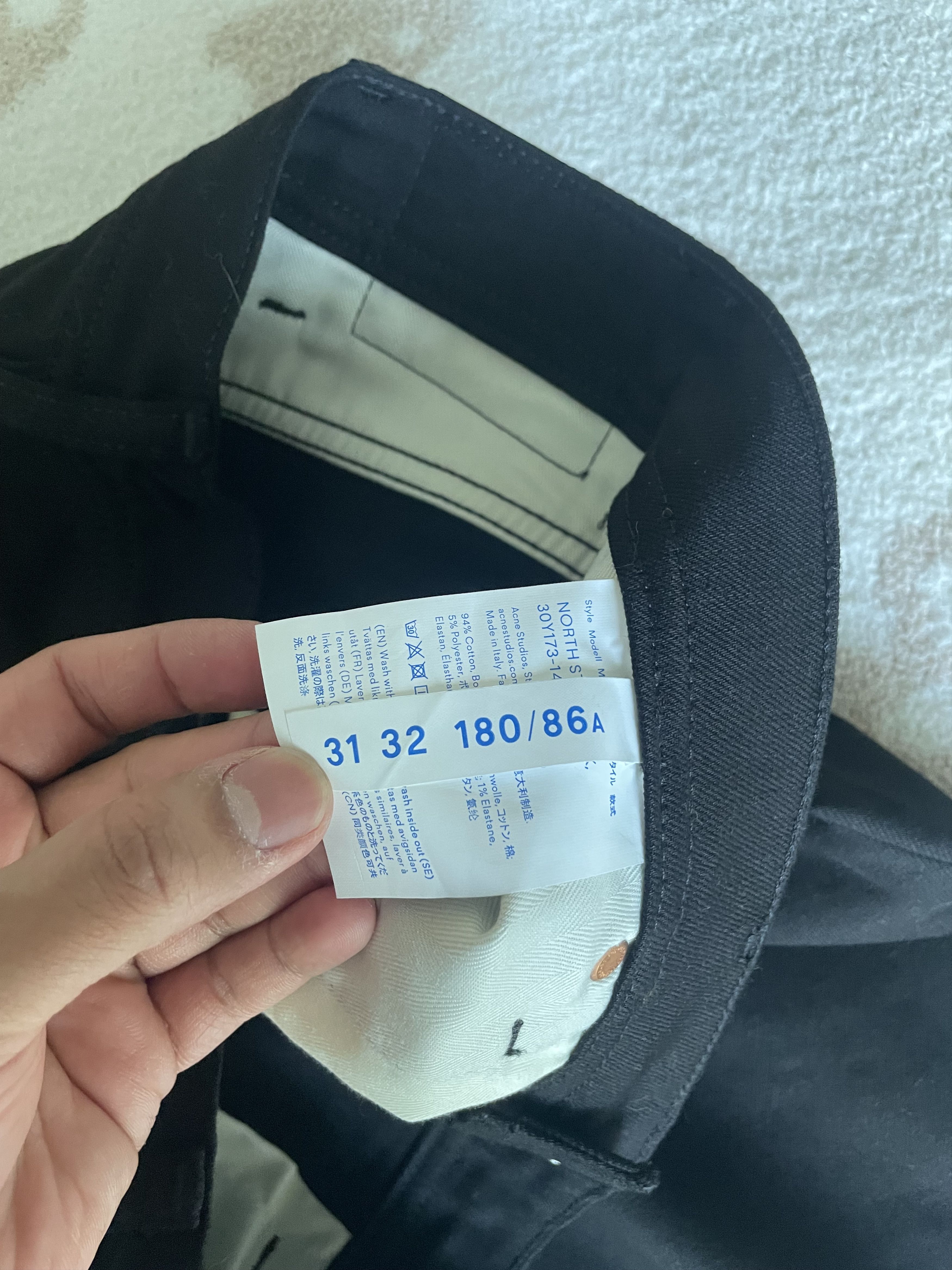 Acne Studios Acne Studio North 31 Size US 31 - 3 Thumbnail