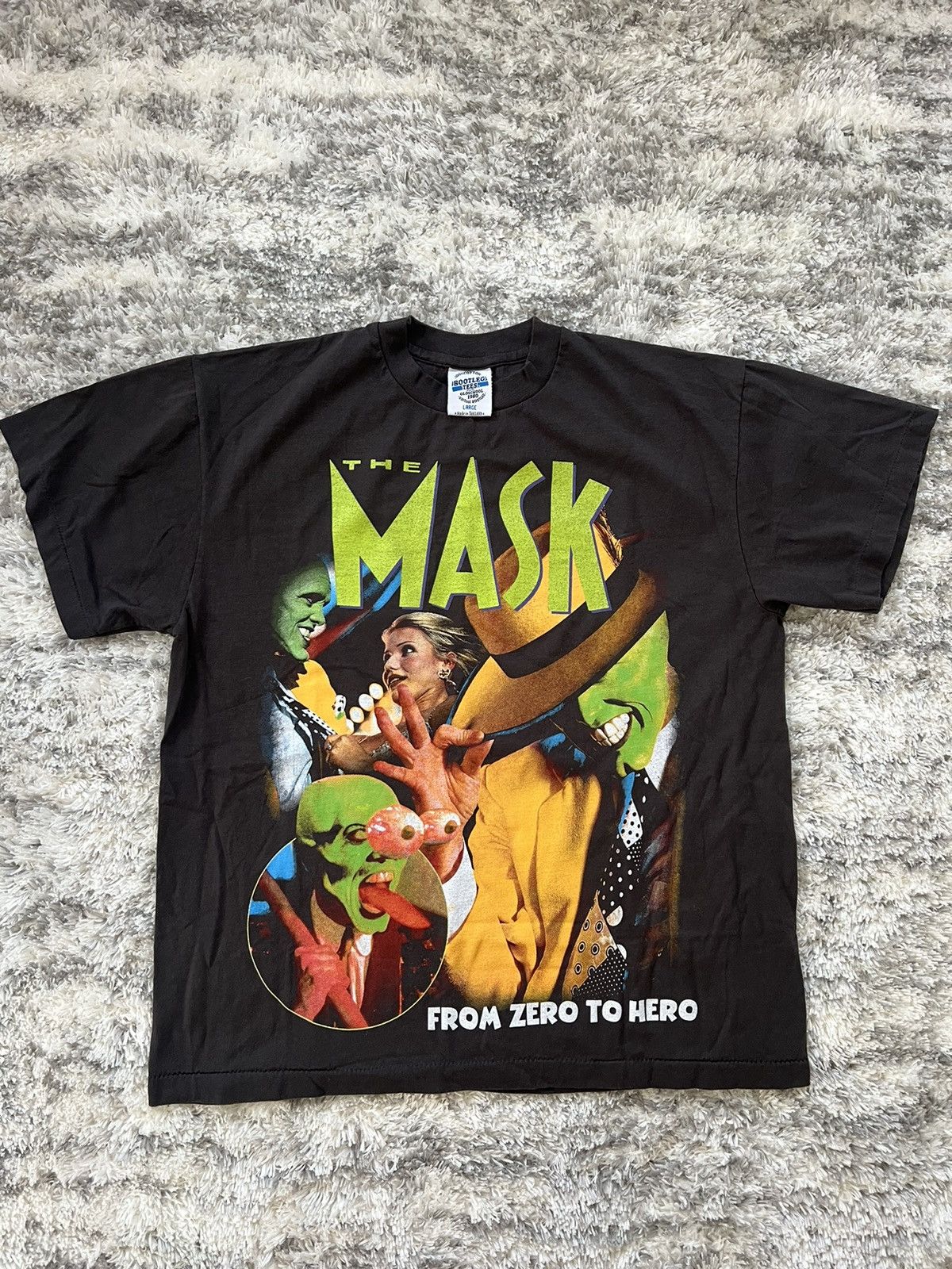Vintage The Mask Jim Carrey Movie AOP Modern Boot Size US L / EU 52-54 / 3 - 1 Thumbnail