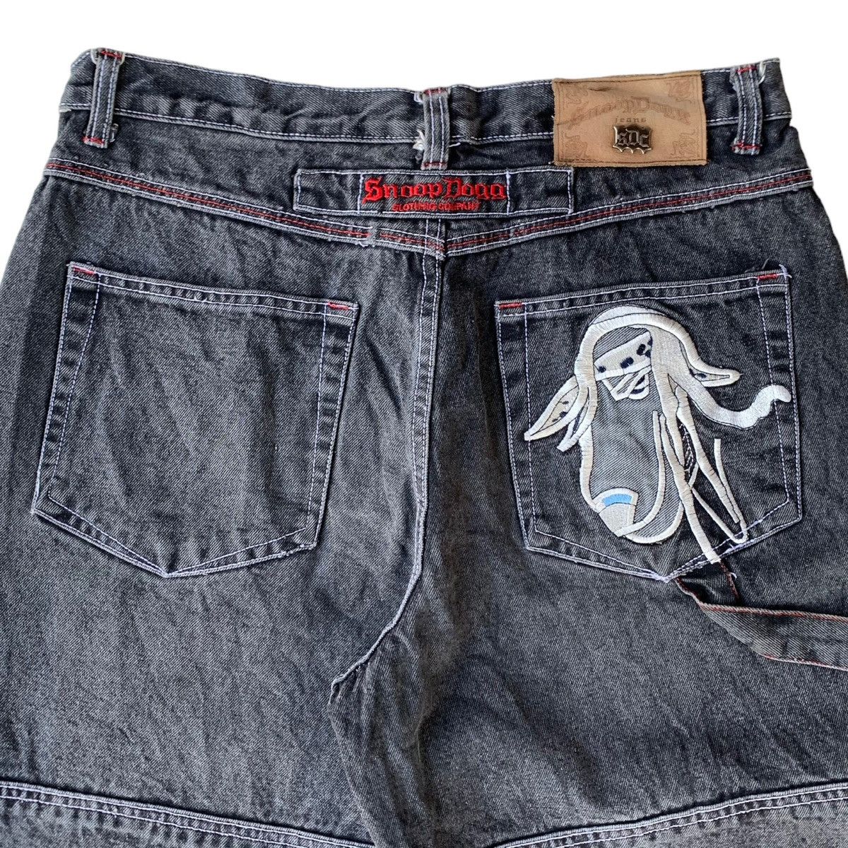 JNCO × Snoop Dogg × Vintage 1990s Snoop Dog Clothing Baggy Loose Pants Size US 34 / EU 50 - 3 Thumbnail