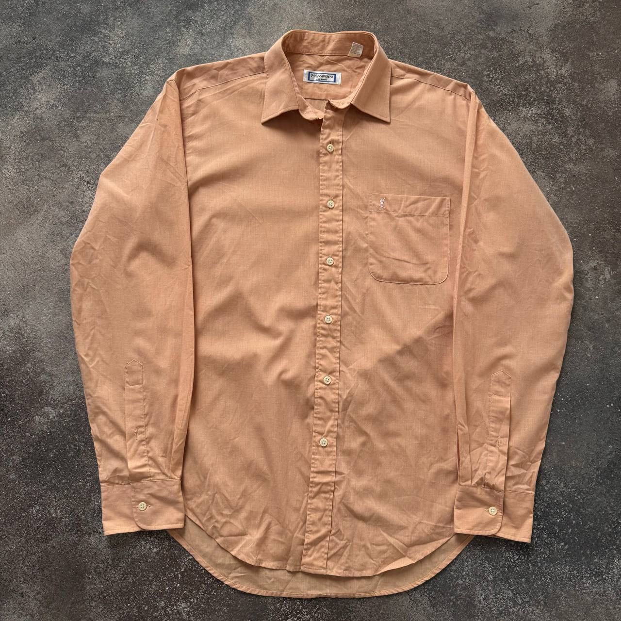 Yves Saint Laurent 80s Yves Saint Laurent Vintage YSL Button Up Shirt Size US M / EU 48-50 / 2 - 2 Thumbnail