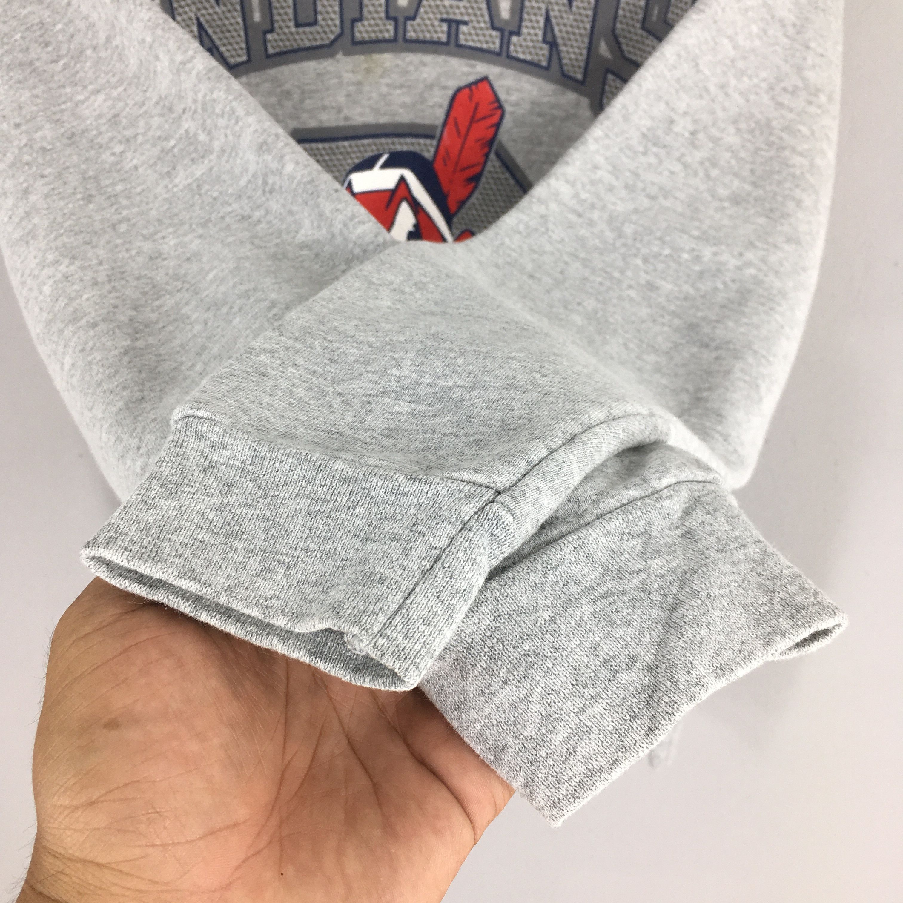 MLB Vintage Cleveland Indians Mlb Baseball Sweatshirt Medium Size US M / EU 48-50 / 2 - 5 Thumbnail
