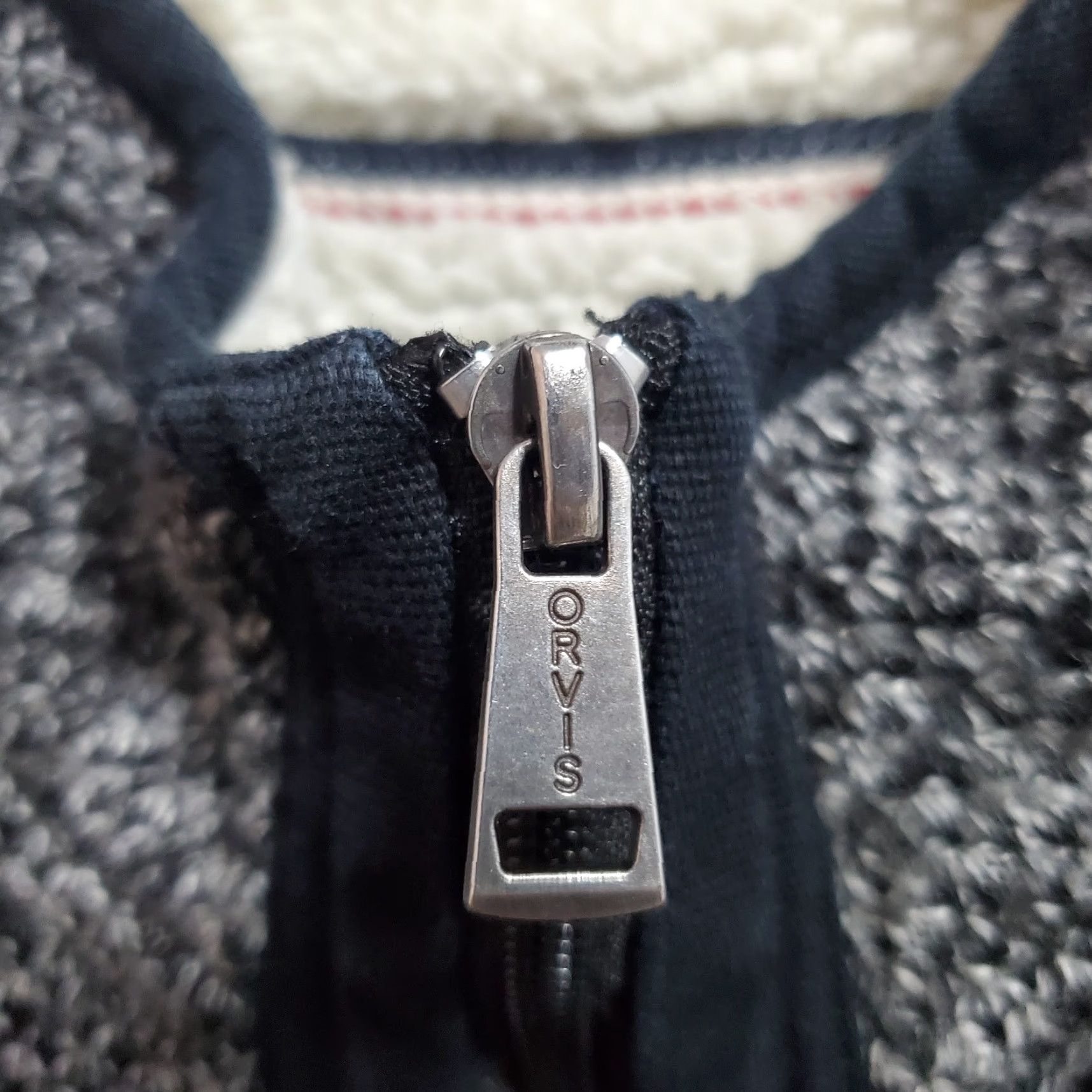 Orvis Orvis 1/4 Zip Pullover Sweatshirt Men L Marled Gray Fleece Lined Outdoor Thick Zip Mock Neck Size US L / EU 52-54 / 3 - 5 Thumbnail