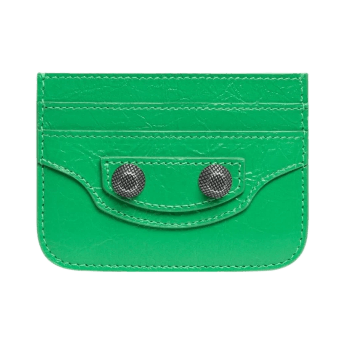 Balenciaga o1tr1nto0426 Size: OS / Le Cagole Card Holder in Green Size ONE SIZE - 1 Preview