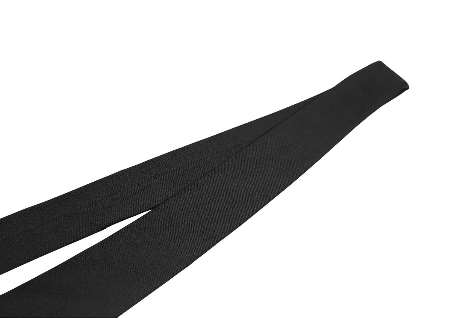 Armani Collezioni Silk Striped Jacquard Tie in Charcoal Size ONE SIZE - 3 Thumbnail