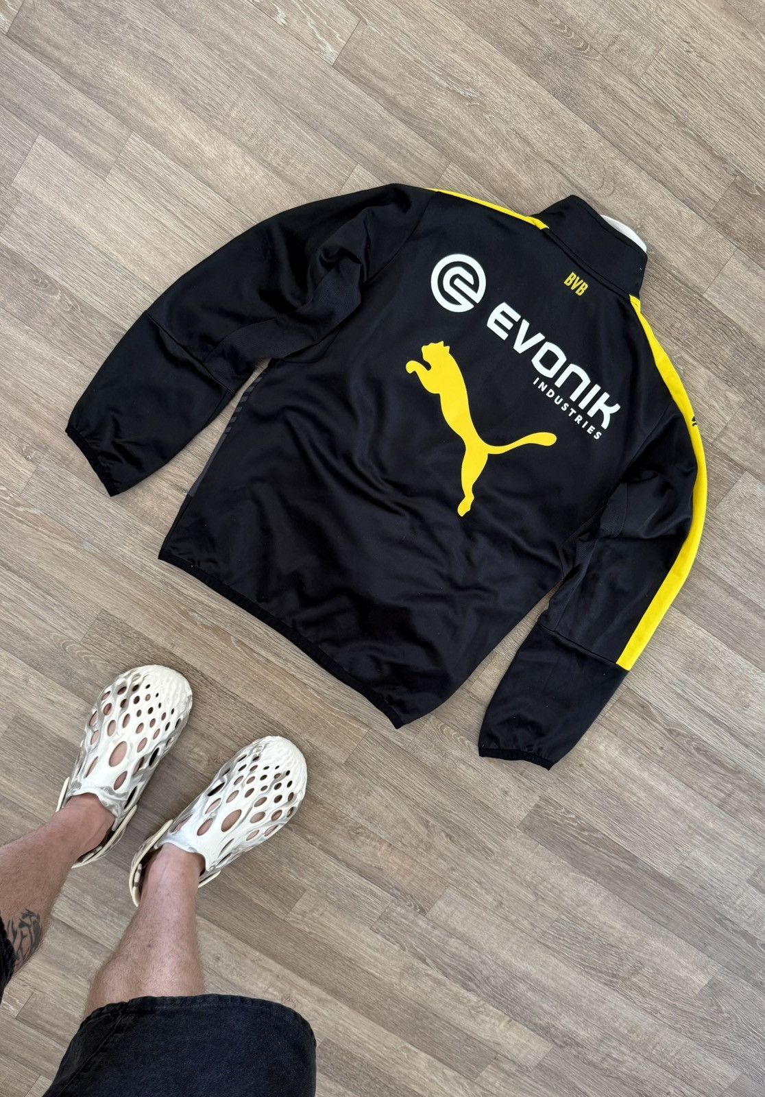 Puma Borussia Dortmund Y2K Track Soccer Blokecore Sweatshirt Size US XS / EU 42 / 0 - 2 Thumbnail