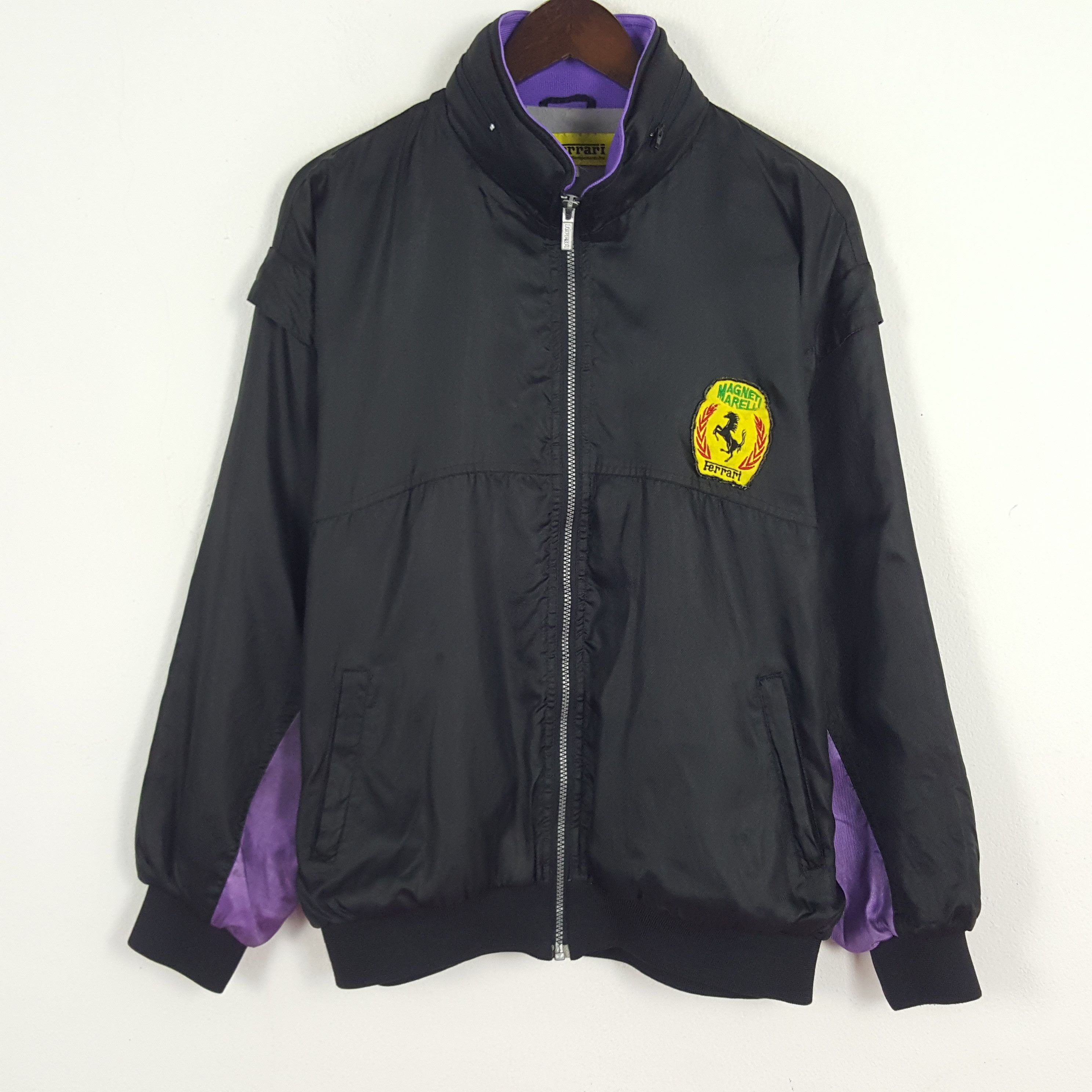 Ferrari × Vintage Vintage Ferrari Magneti Marelli Windbreaker Sport Jacket Size US XL / EU 56 / 4 - 1 Thumbnail