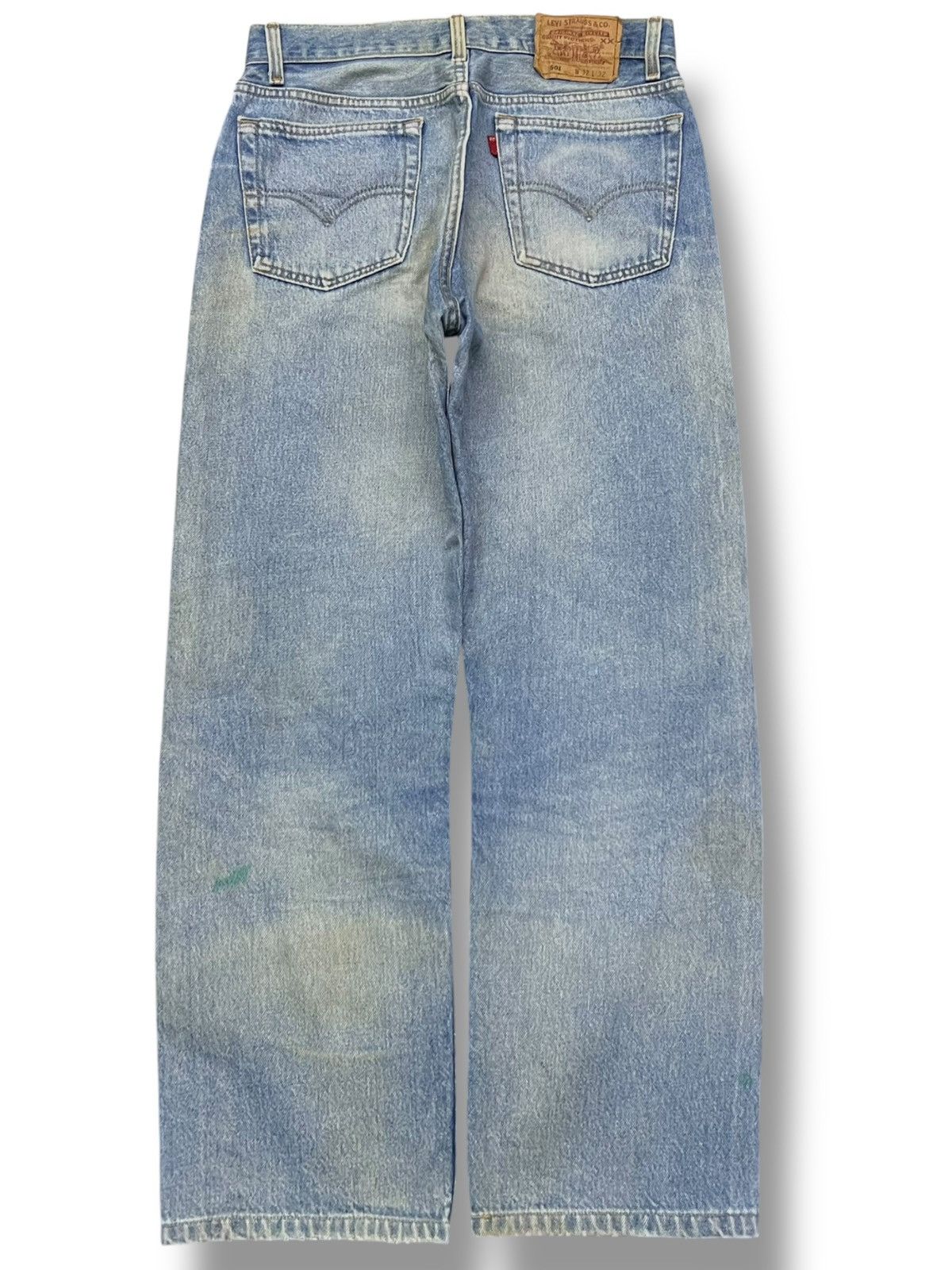 Levi's Vintage 90s Levi’s 502 Usa - Faded, Distressed Denim Size US 31 - 3 Thumbnail