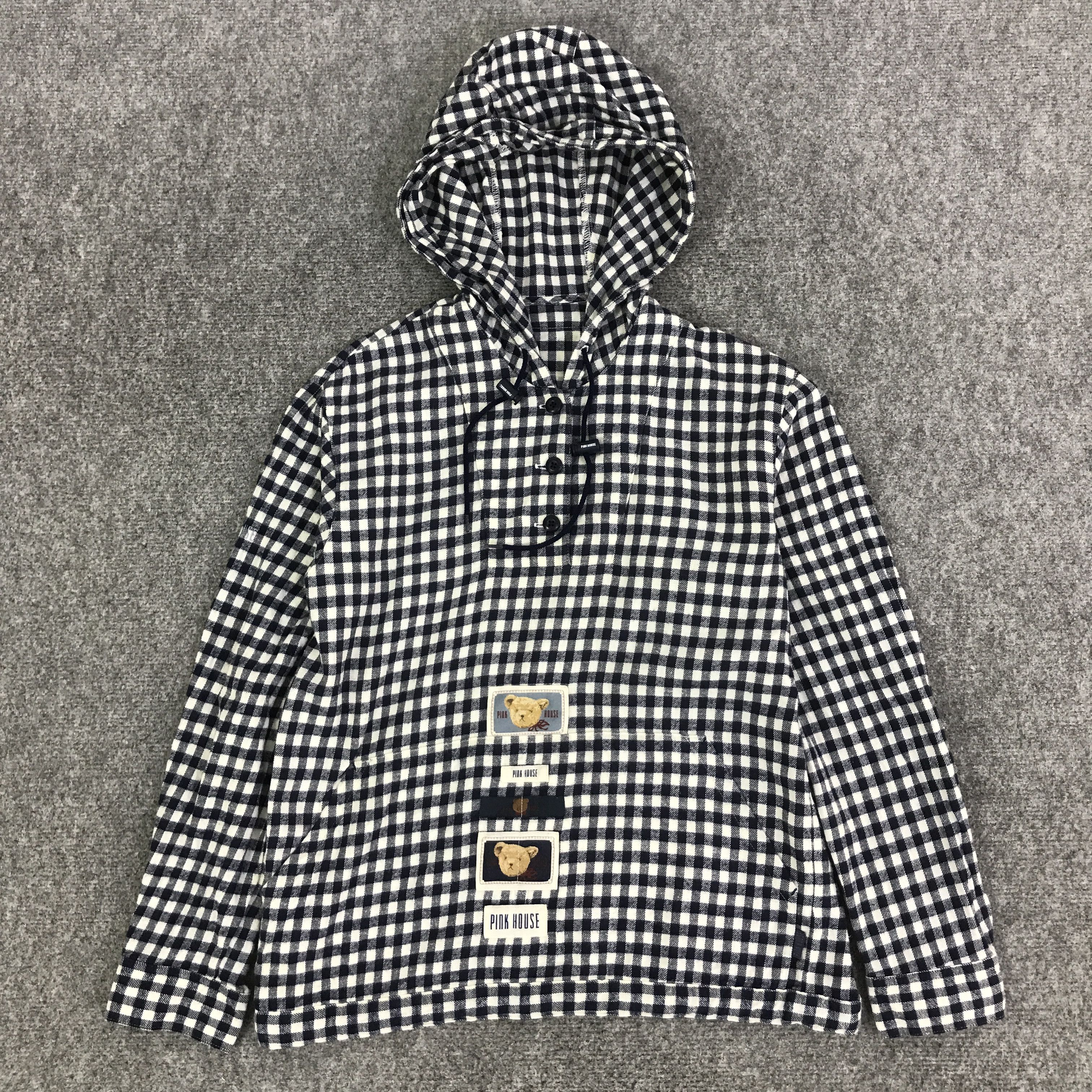 Pink House PINK HOUSE HALF BUTTON HOODIE JACKET K107B10 Size US M / EU 48-50 / 2 - 1 Thumbnail