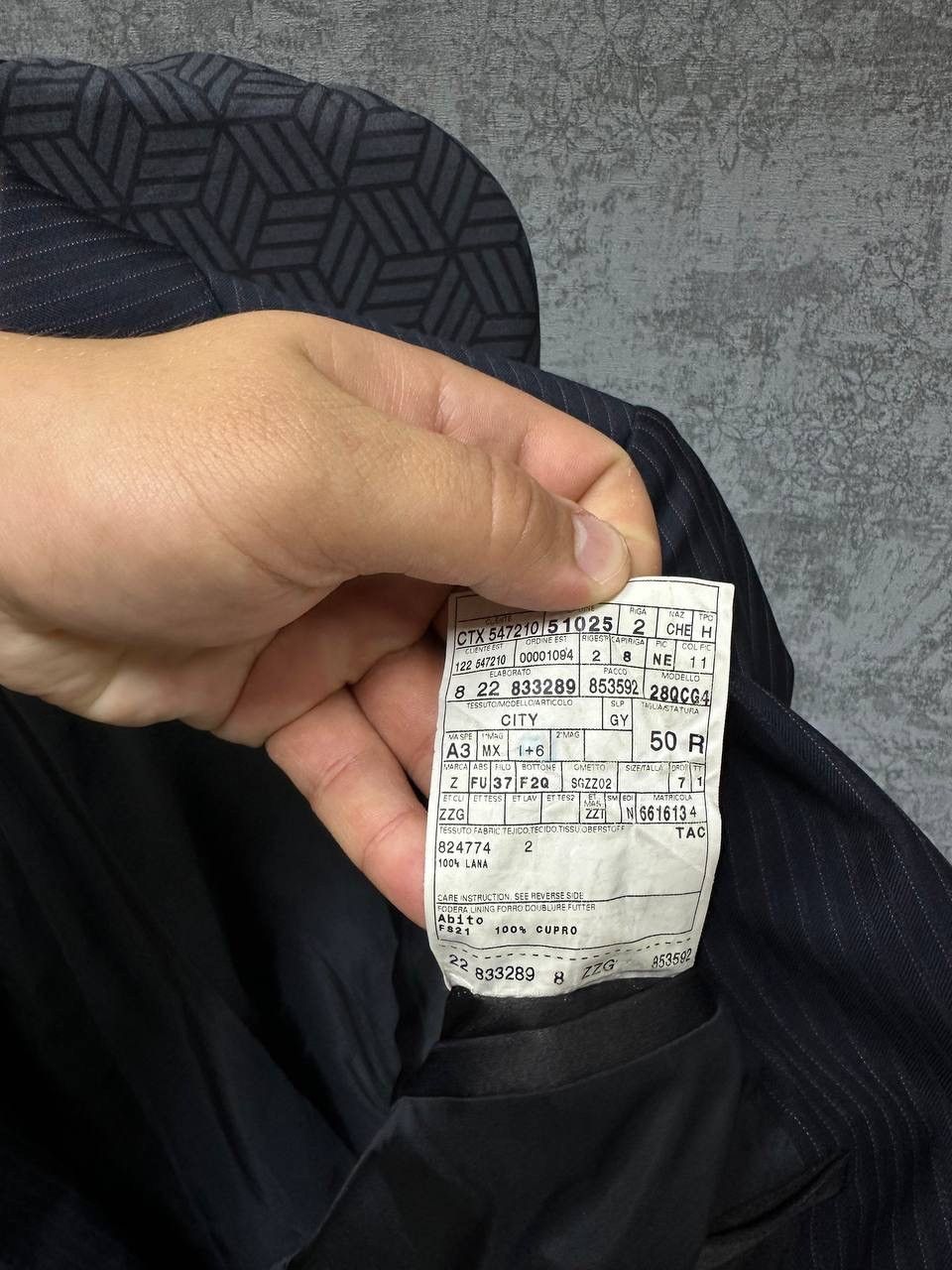 Vintage × Z Zegna Vintage Costume Pants And Blazer Z Zegna Suit Blue Size 38R - 12 Thumbnail