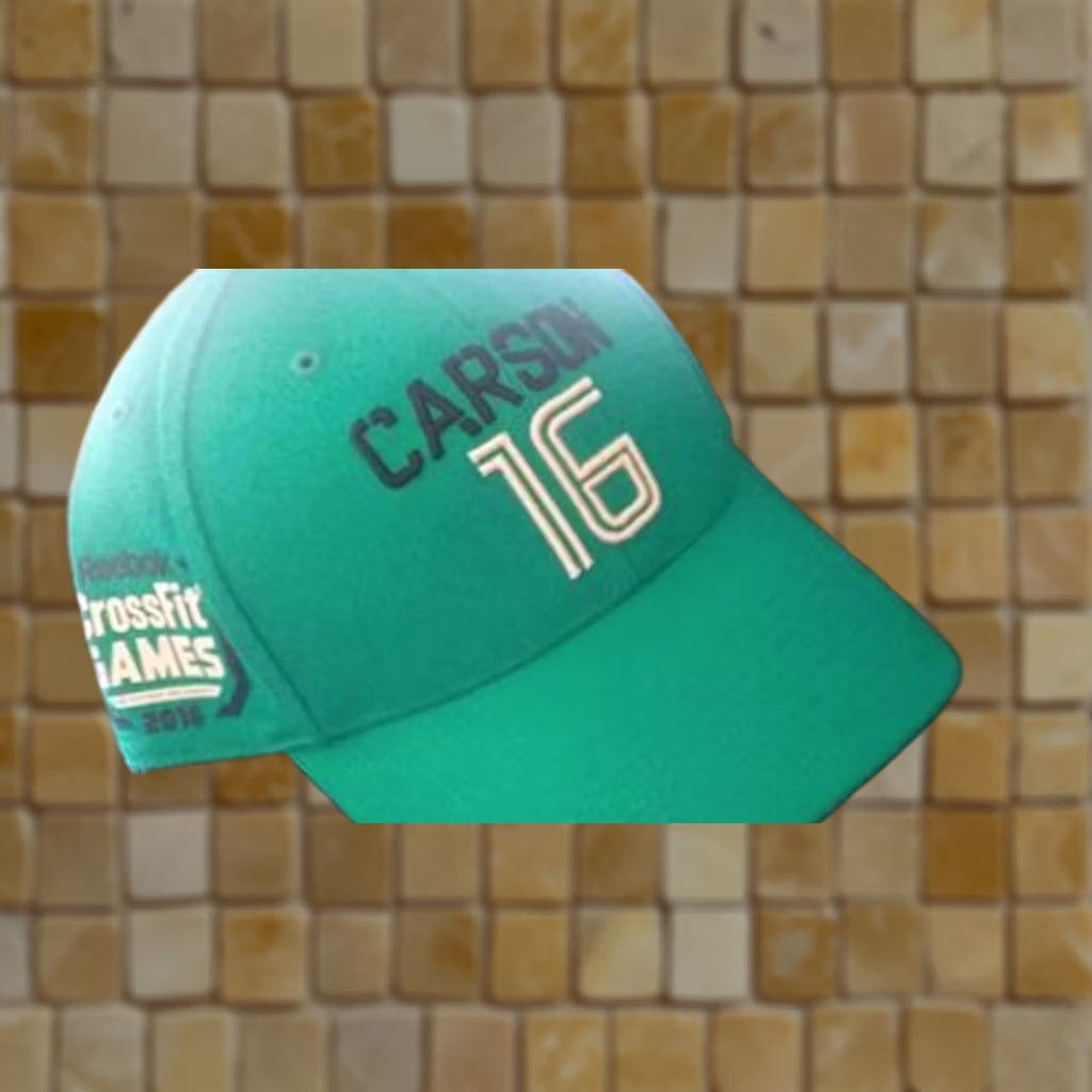 Reebok Mens REEBOOK CROSSFIT 2016 CARSON 16 BASEBALL CAP HAT SNAP TEAL OSFM Size ONE SIZE - 1 Preview