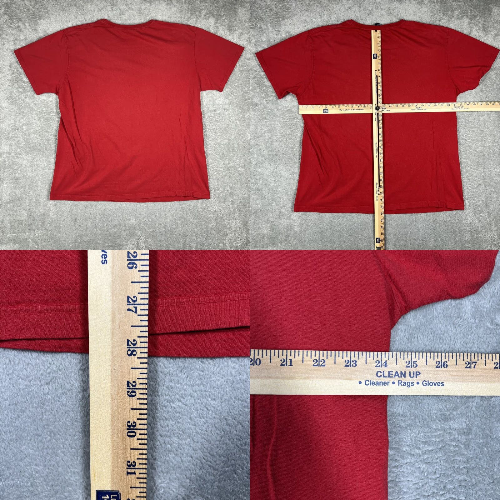 Ralph Lauren VINTAGE Polo Ralph Lauren Red Shirt Mens XL Navy Embroidered Pony Logo Size US XL / EU 56 / 4 - 8 Thumbnail
