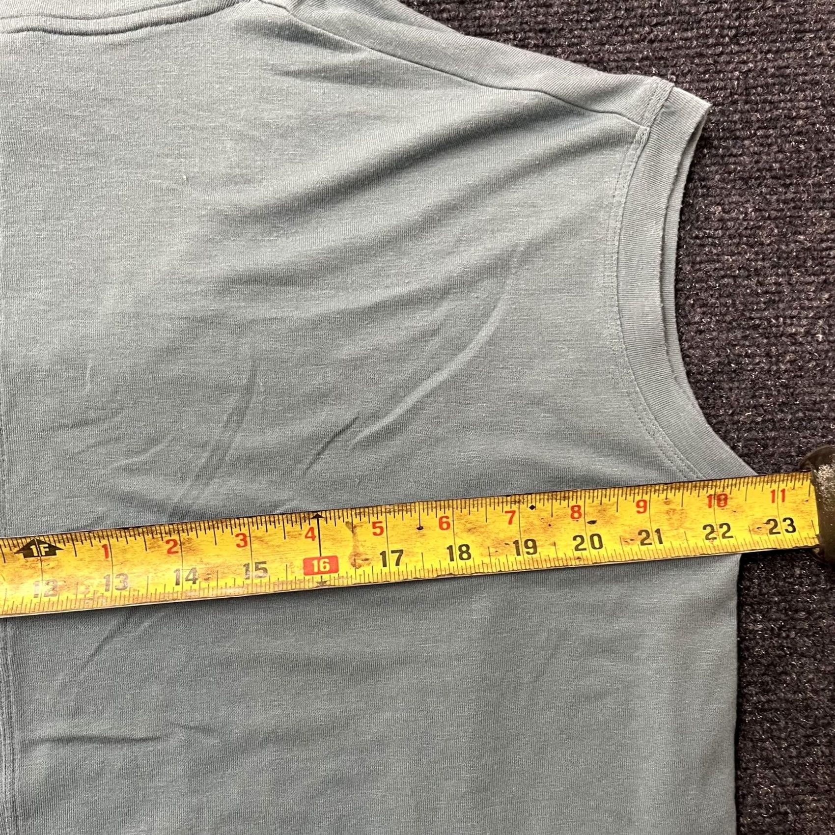 Athleta Athleta Tank Top Womens M Blue Scoop Neck Modal Stretch Gym Workout Shirt Sleeveless Activewear casual Womens Size M / US 6-8 / IT 42-44 - 5 Thumbnail