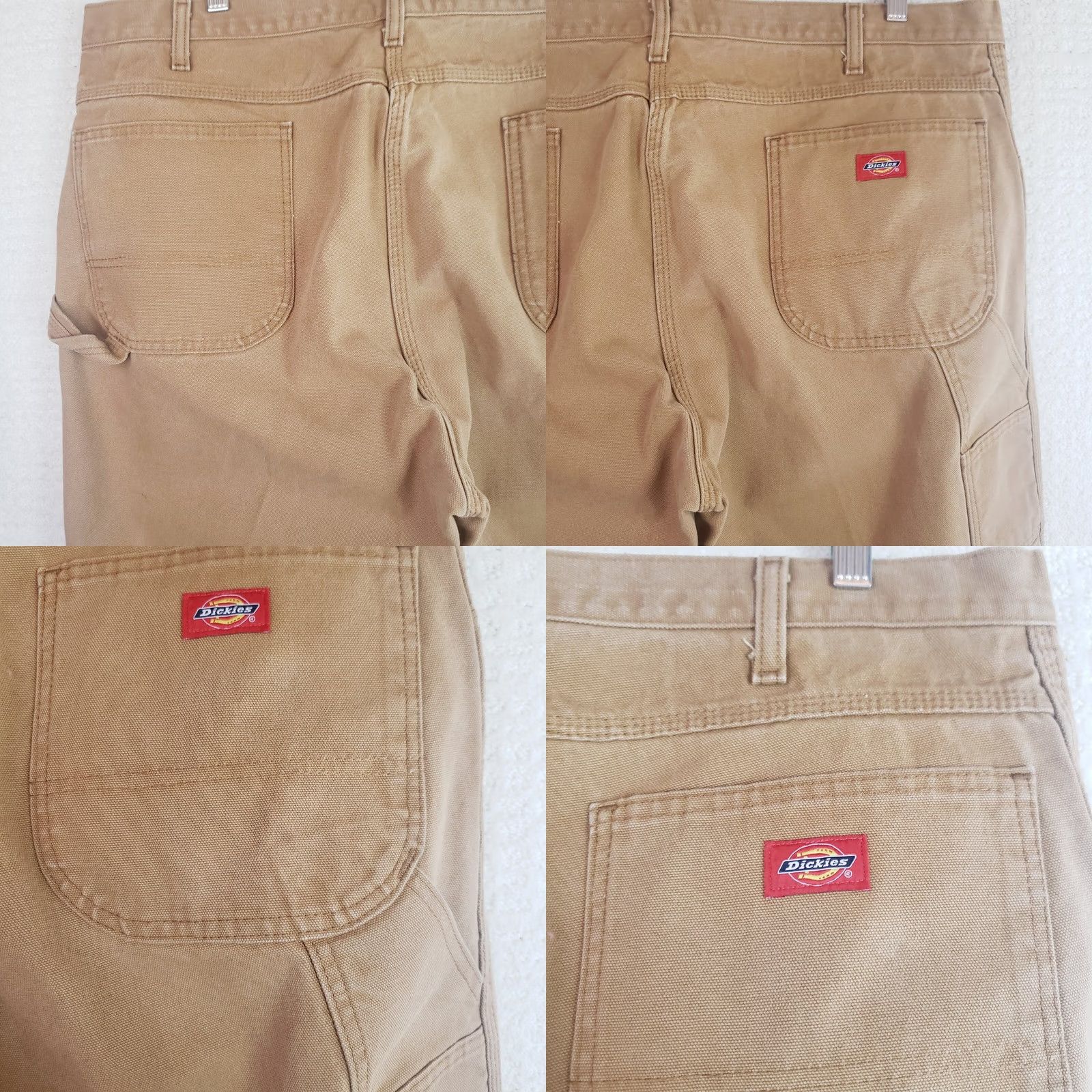 Dickies Dickies Canvas Work Pants Relaxed Fit Straight Tan Brown Duck Mens 40x30 Brown Dickies Canvas Work Pants Relaxed Fit Straight Mens 40x30 Size US 40 / EU 56 - 8 Thumbnail