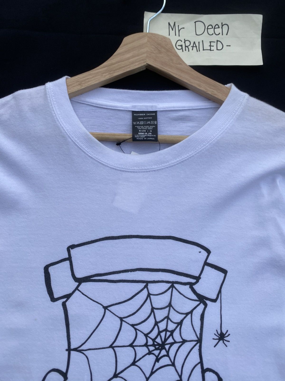 Number (N)ine Rare Number Nine Illustration For Face Lambretta Longsleeve Size US M / EU 48-50 / 2 - 10 Thumbnail