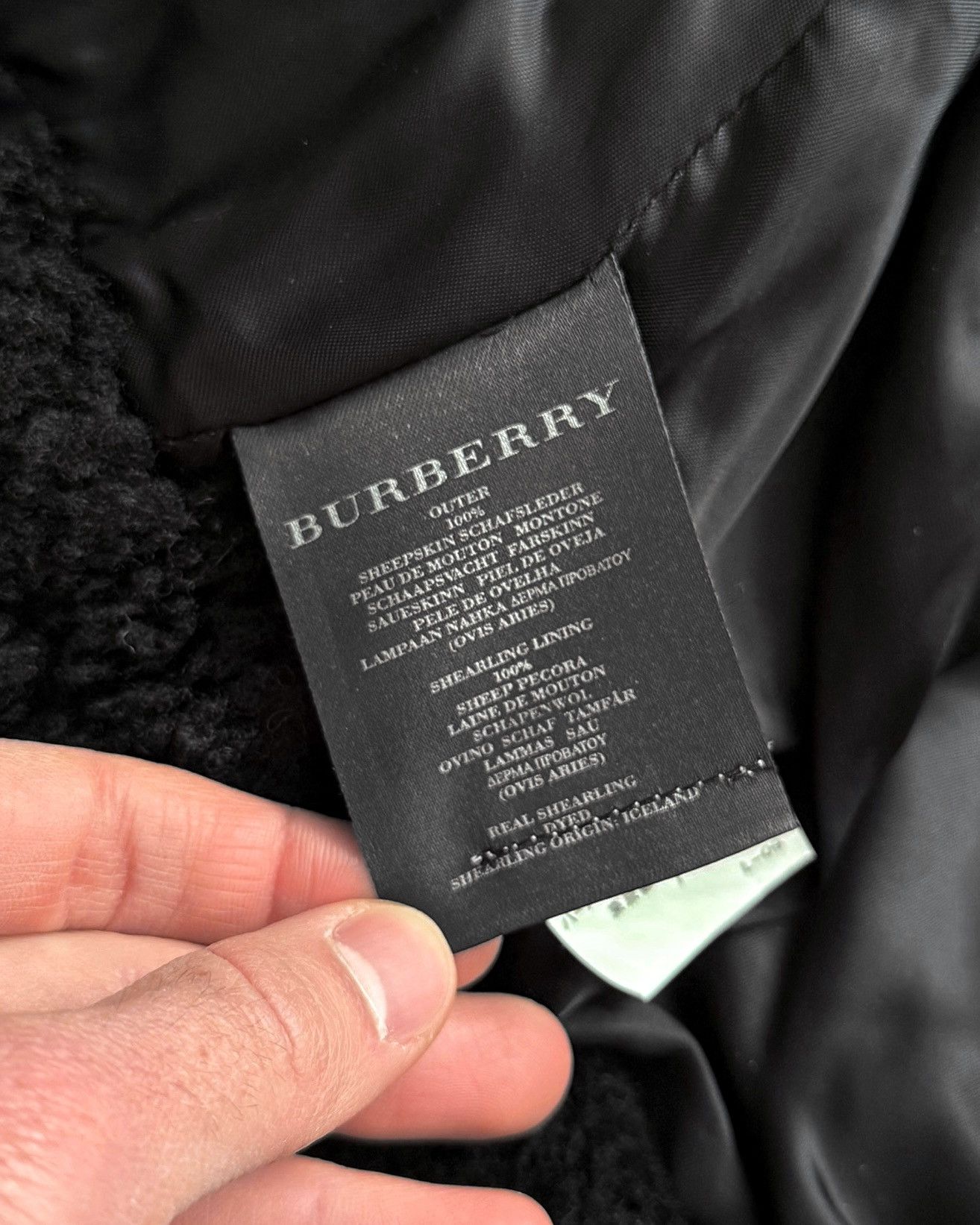 Burberry Prorsum 2010 Runway Cropped Iceland Shearling Cracked Leather Jacket Size S / US 4 / IT 40 - 15 Thumbnail