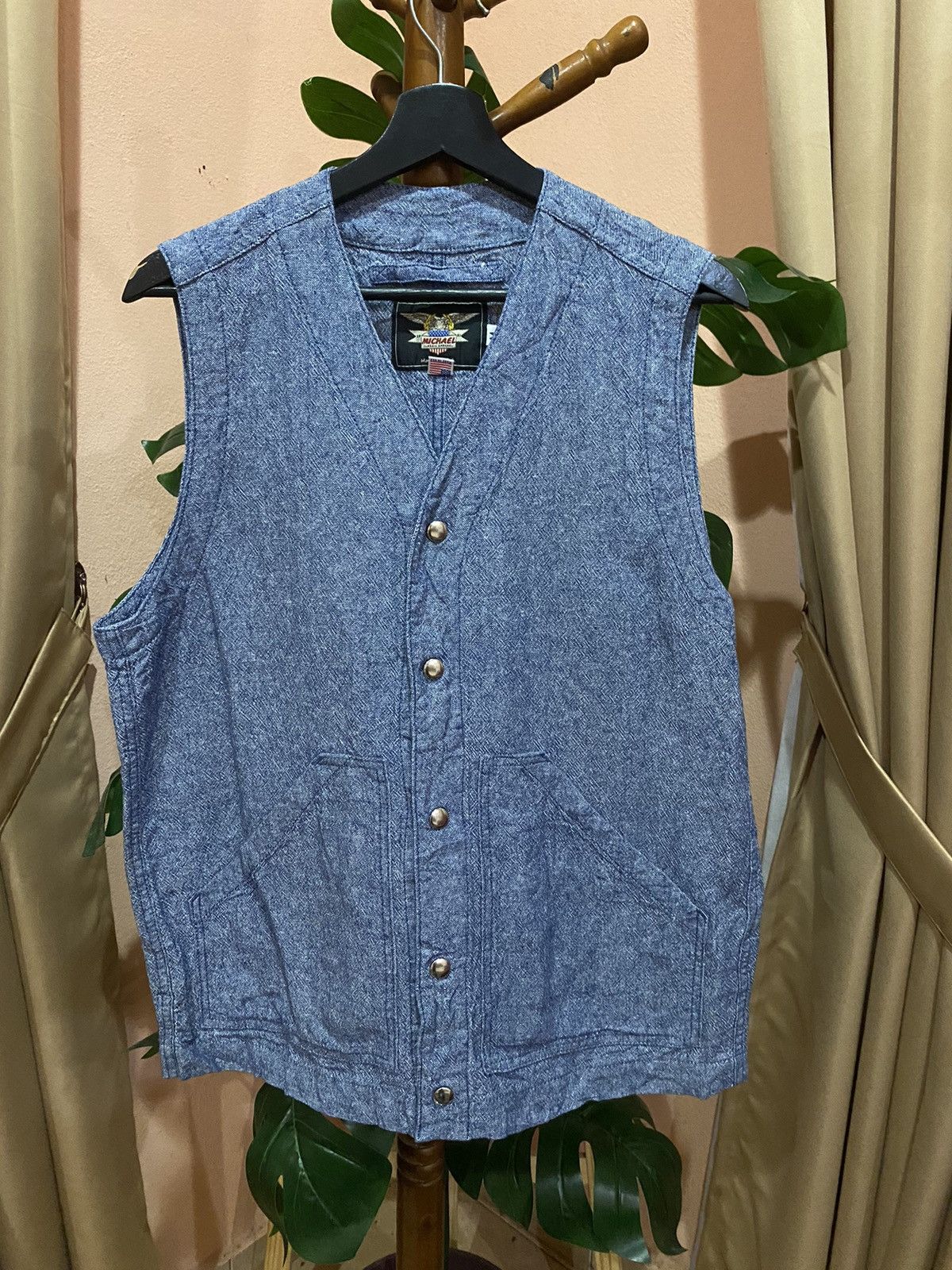Other VINTAGE 80S MICHAEL VEST JACKET Size US M / EU 48-50 / 2 - 3 Thumbnail