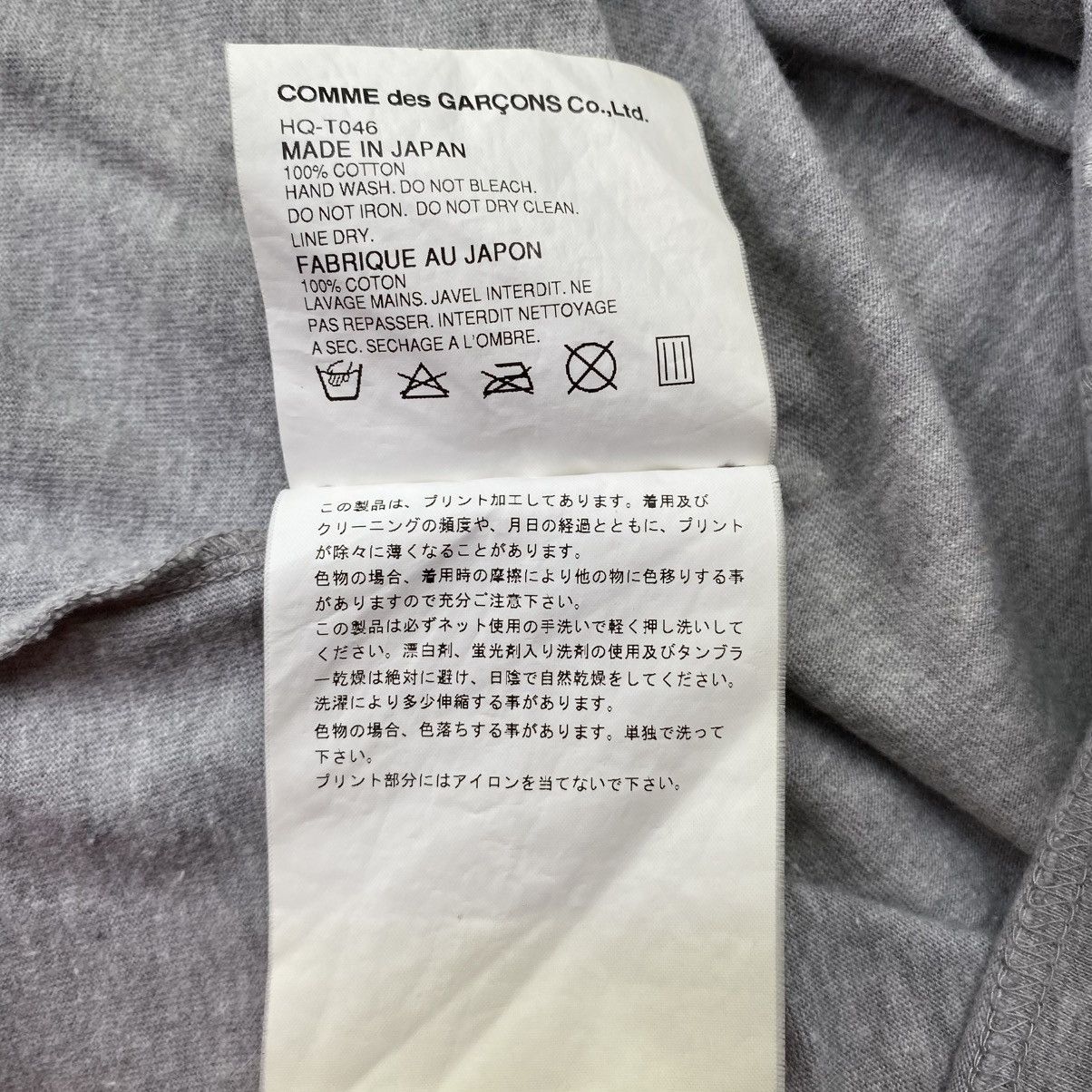 Comme des Garcons Homme COMME des GARCONS HOMME Ferris Wheel Grey Graphic Print Tee Size US S / EU 44-46 / 1 - 17 Thumbnail