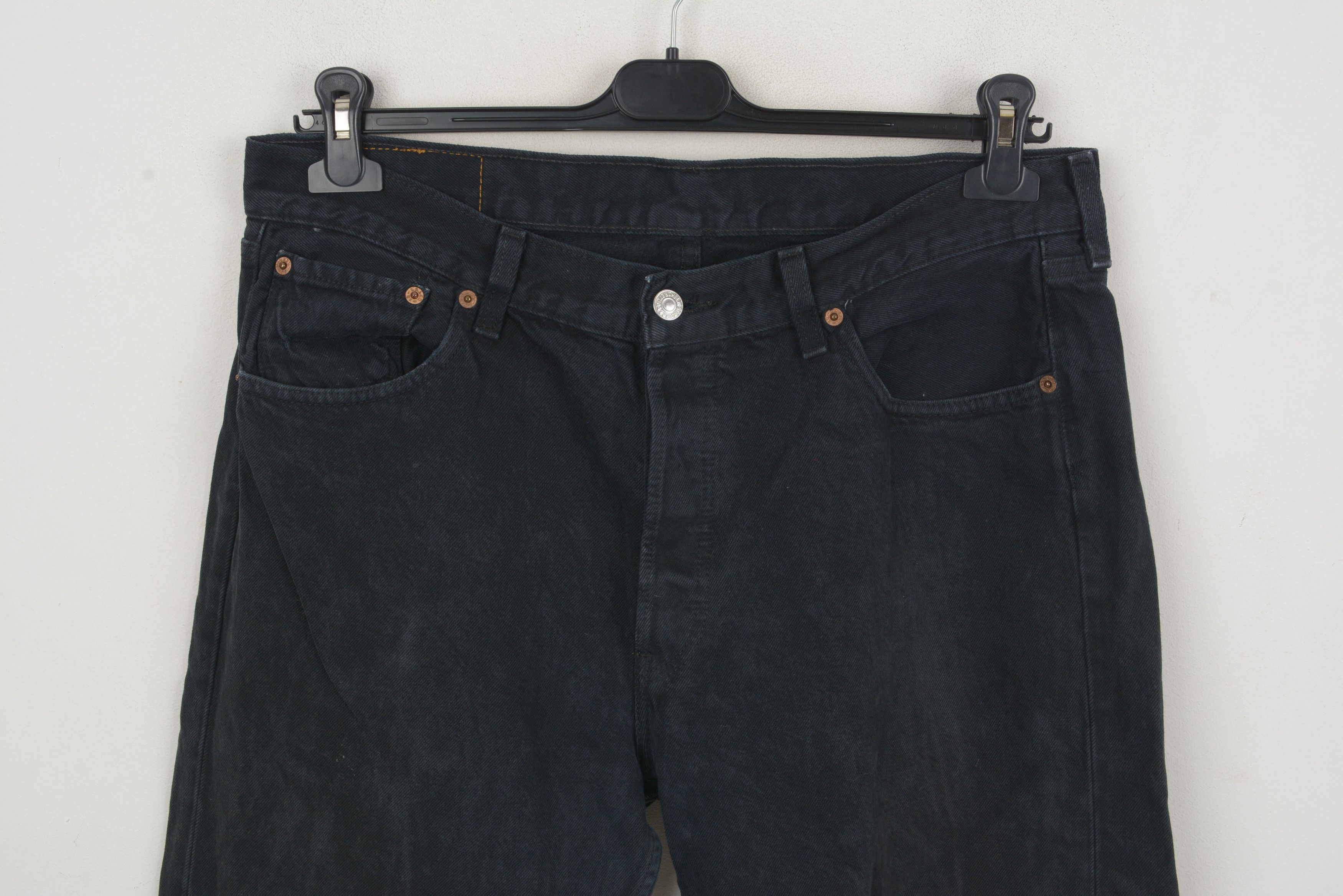 Levi's LEVI'S STRAUSS 501 Vintage 2006 Men's W36 L36 Black Jeans Size US 36 / EU 52 - 5 Thumbnail