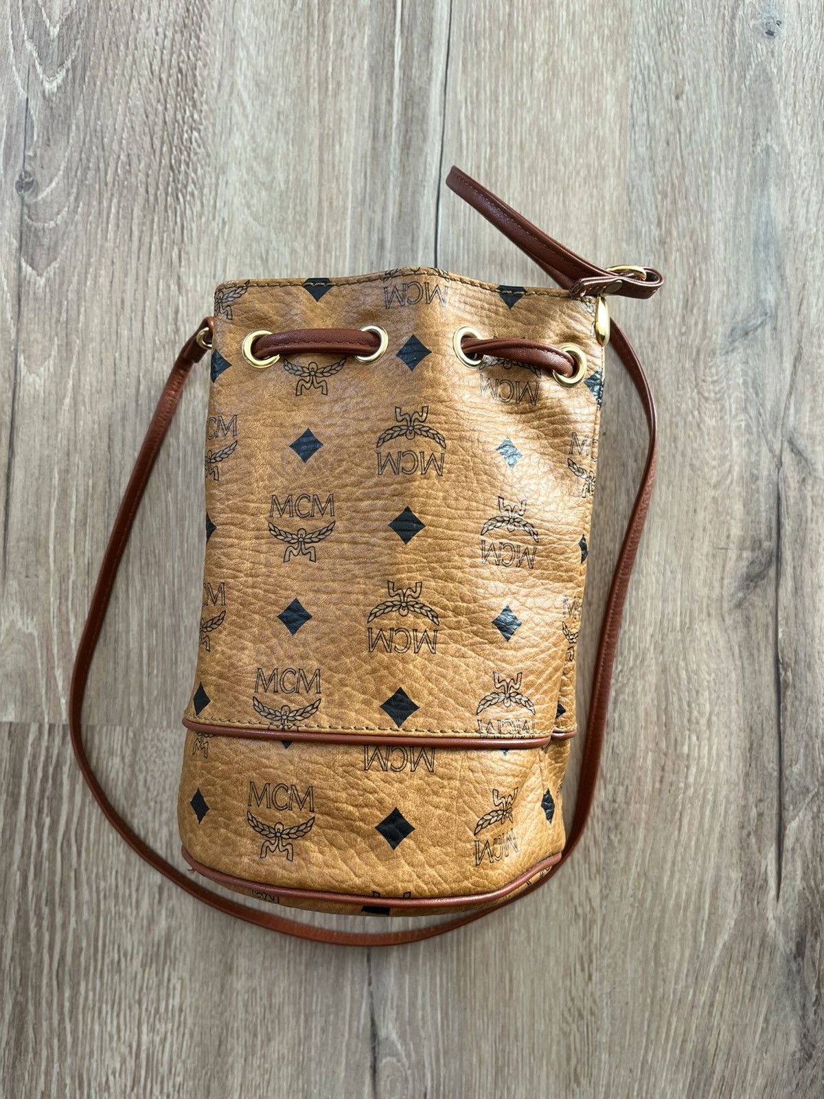 MCM MCM shoulder leather bag rare luxury designer fashion Size ONE SIZE - 4 Thumbnail