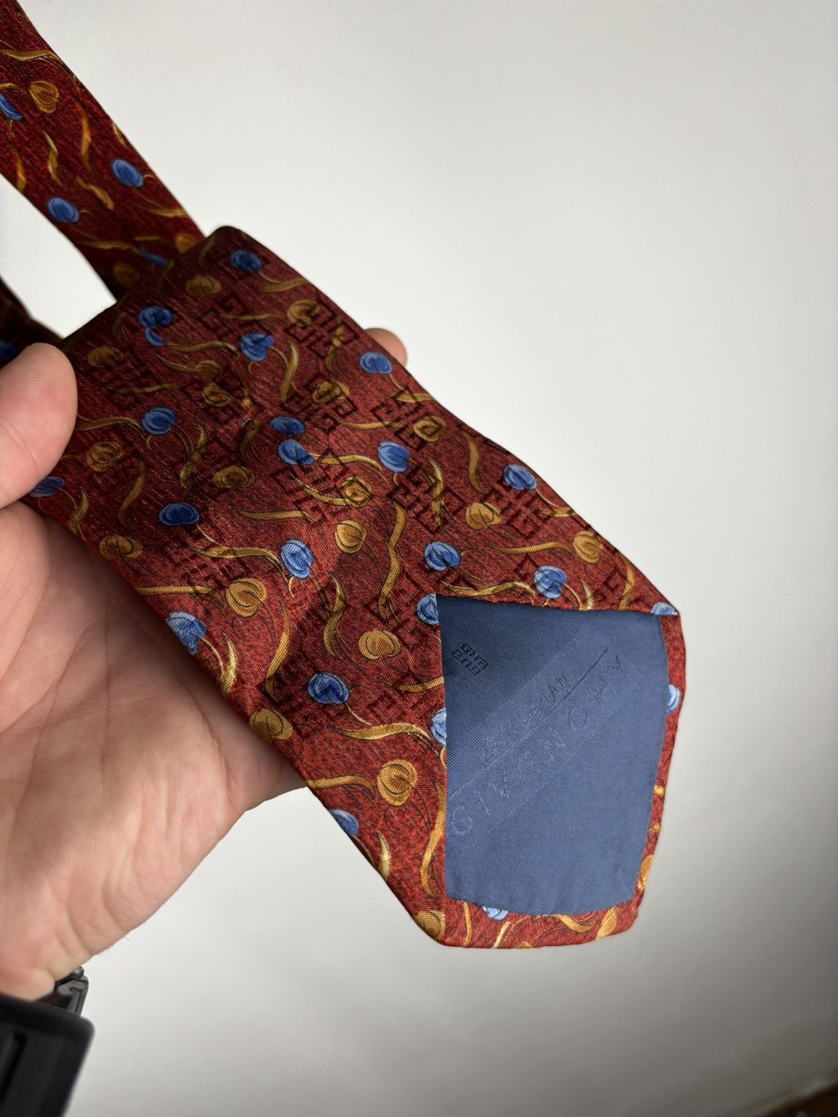 Givenchy Givenchy Monogram multicolor silk tie Size ONE SIZE - 3 Thumbnail