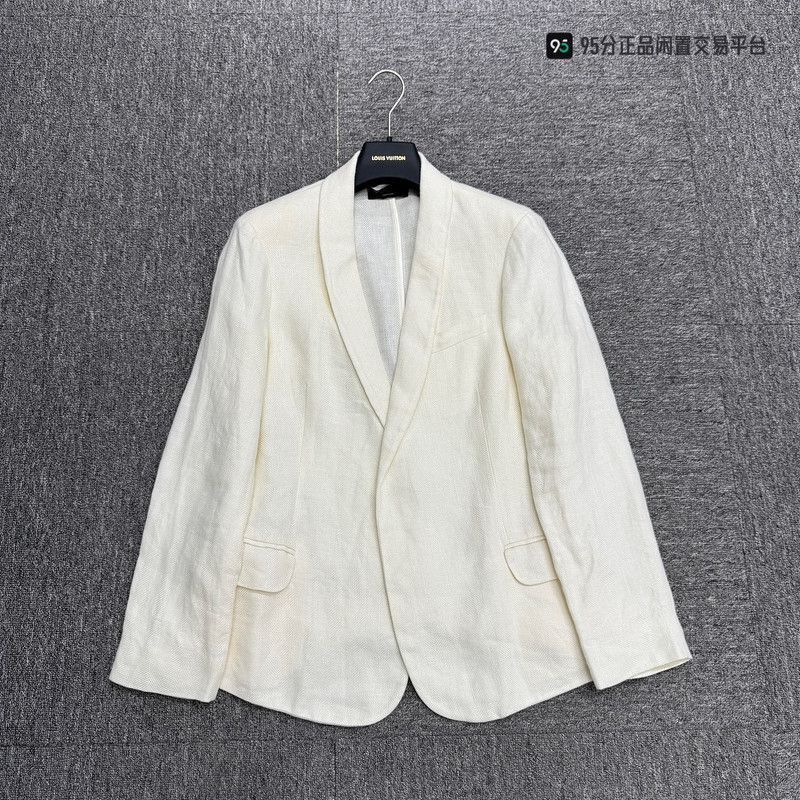 Loro Piana Loro Piana White Collar Casual Blazer. Size US S / EU 44-46 / 1 - 3 Thumbnail