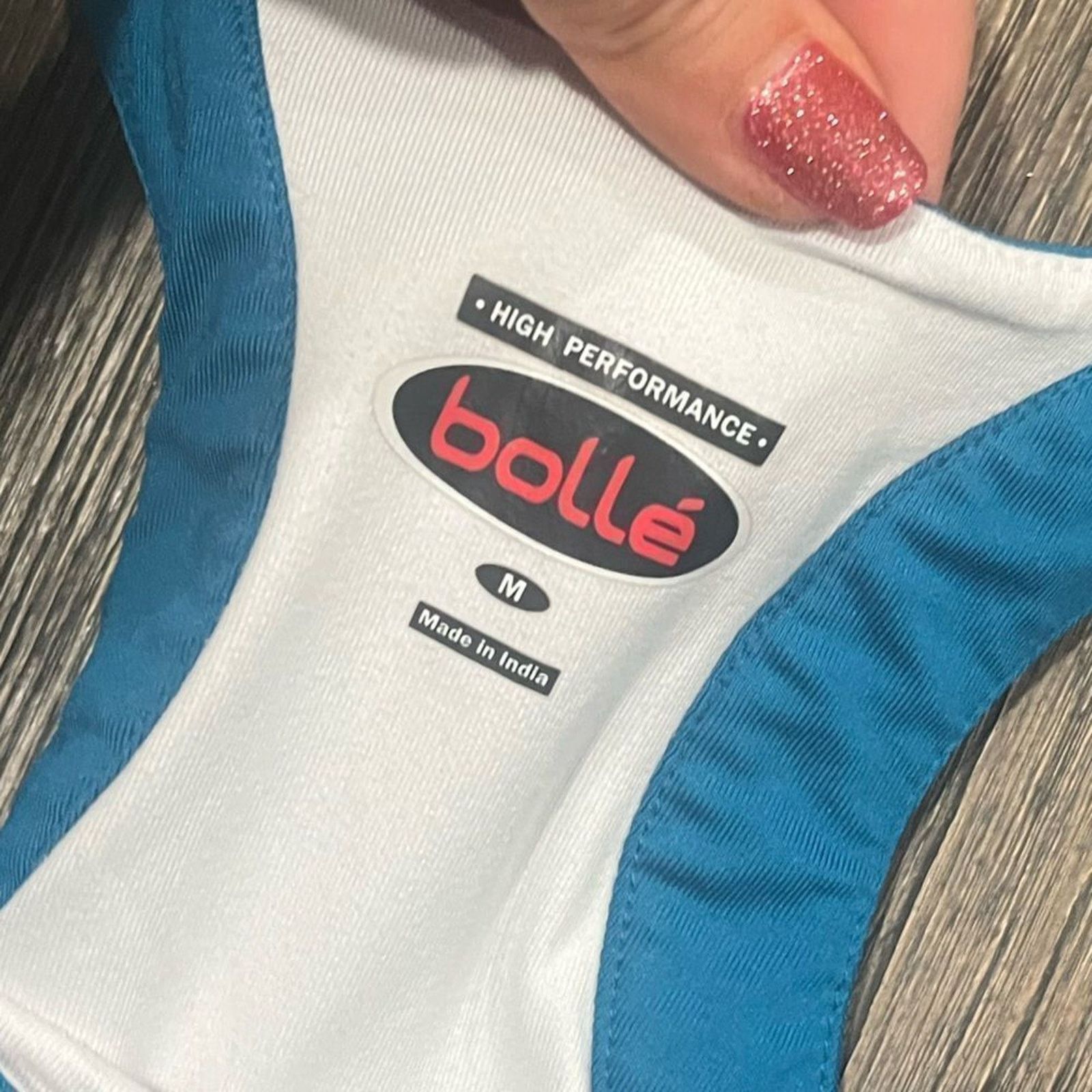 Bolle Bolle Blue High Performance Racer Back Tank Top Size M Size M / US 6-8 / IT 42-44 - 3 Thumbnail