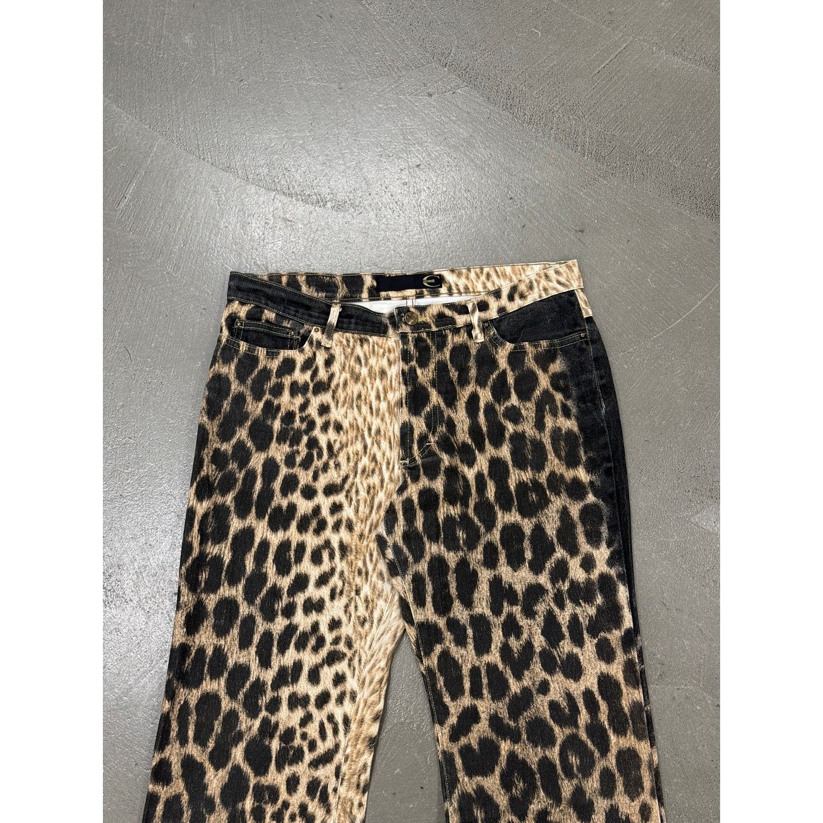 Roberto Cavalli 2000S Cavalli leopard print pants Size 29" - 3 Thumbnail