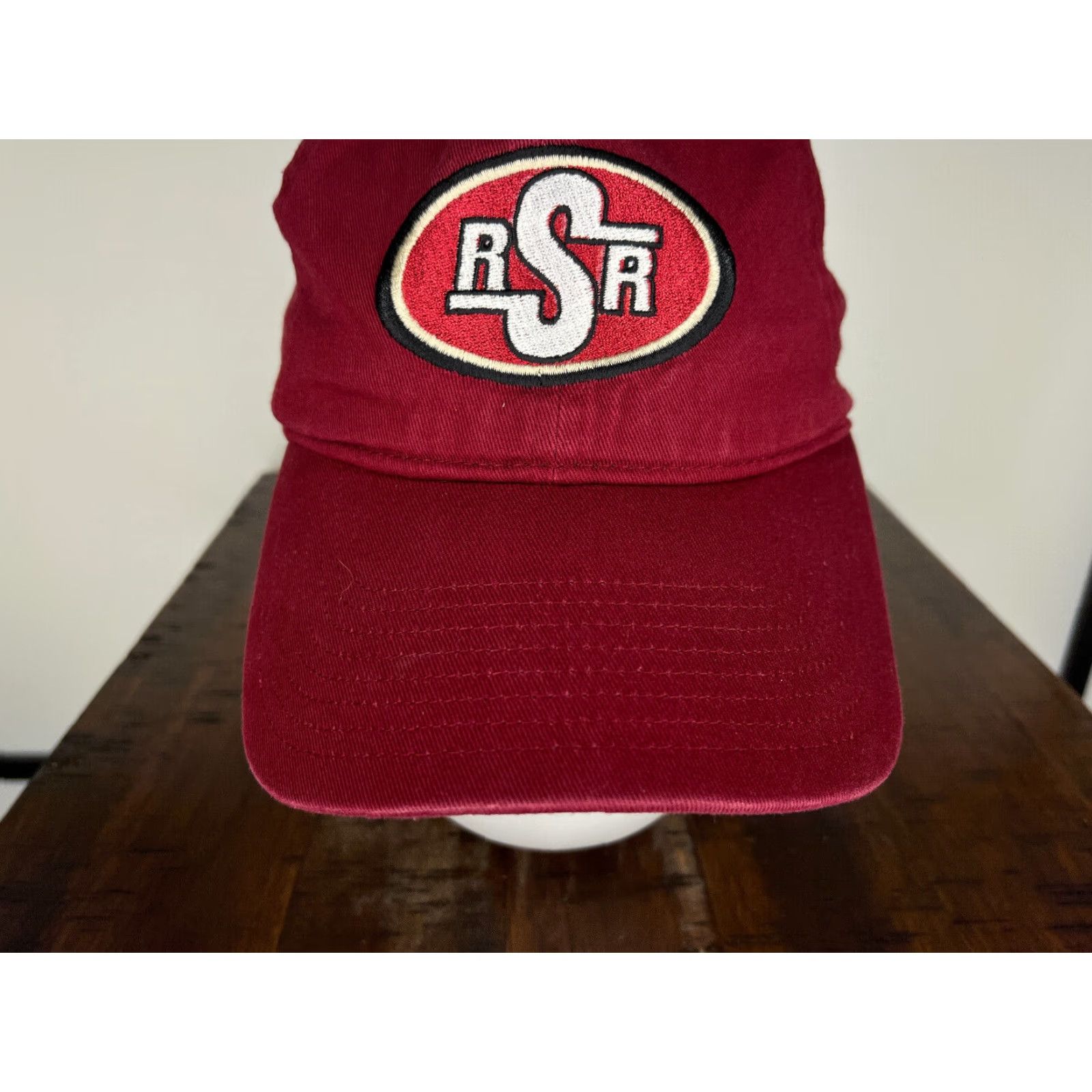 Adidas adidas Saginaw High School Hat Cap Strap Back Adult One Size Red Cotton Sports Baseball Cap Mens Size ONE SIZE - 3 Thumbnail